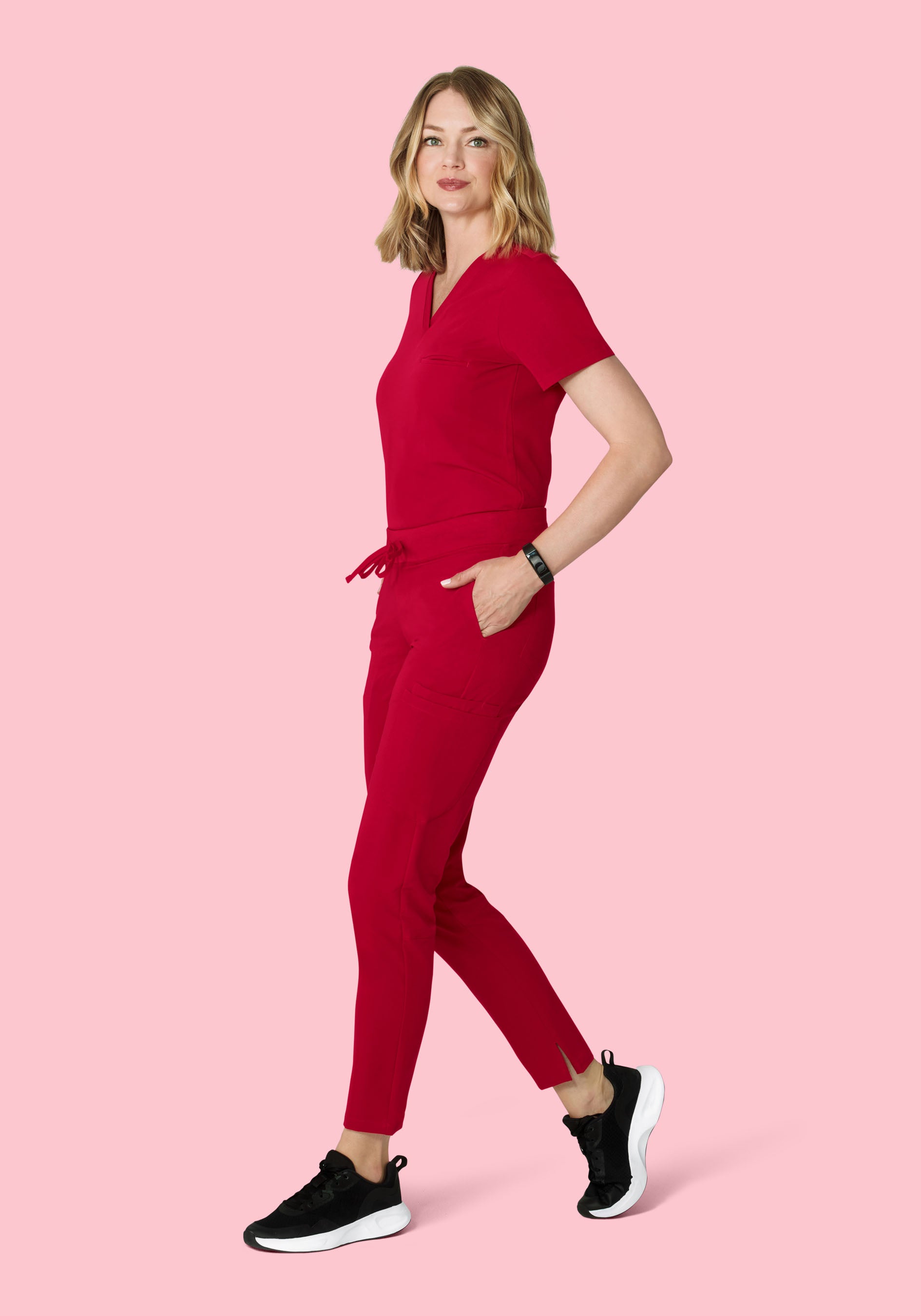 One Pocket Top Crimson