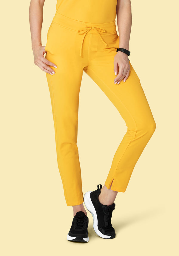 6 Pocket Slim Pants Daffodil