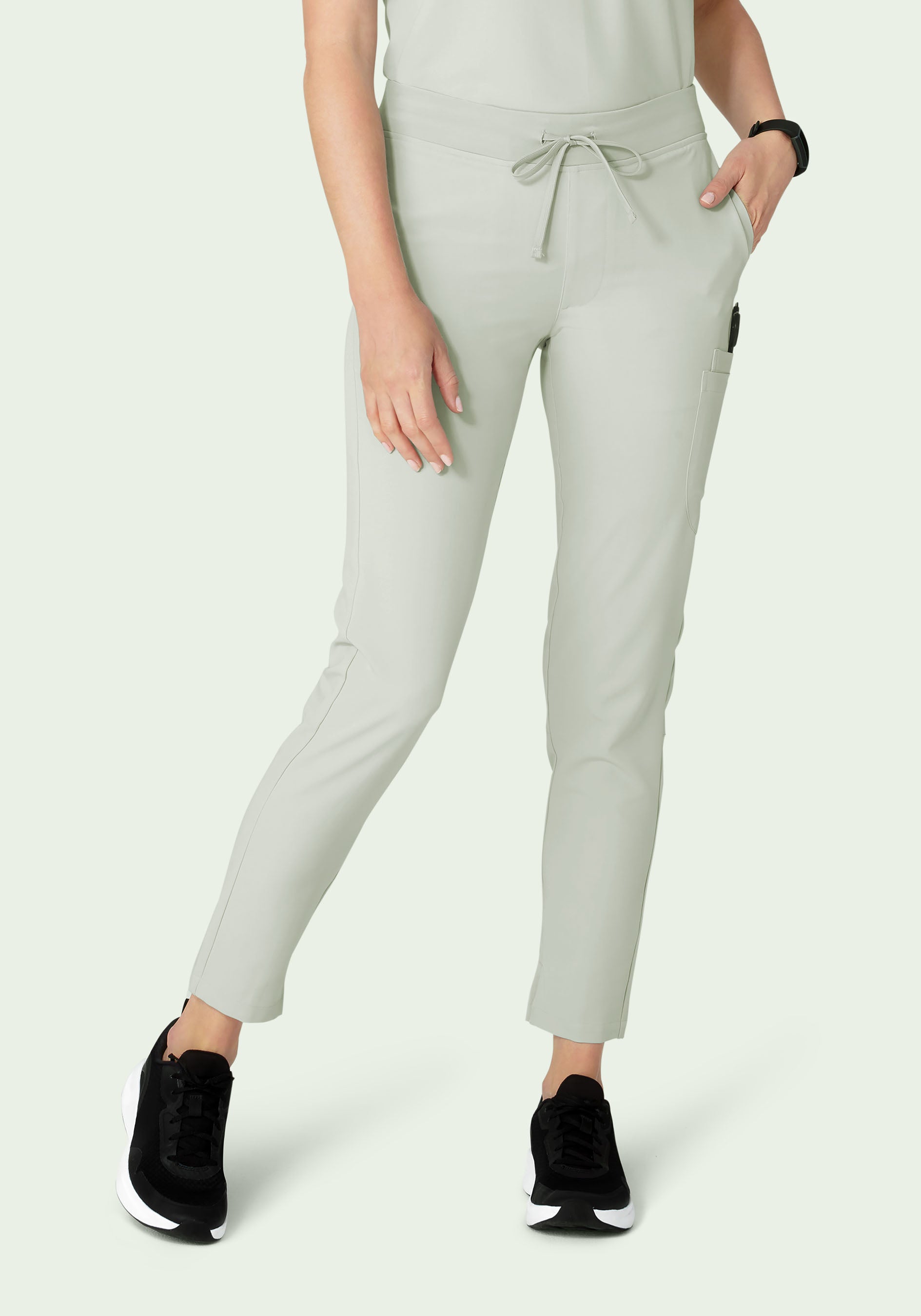 6 Pocket Slim Pants Northern Droplet