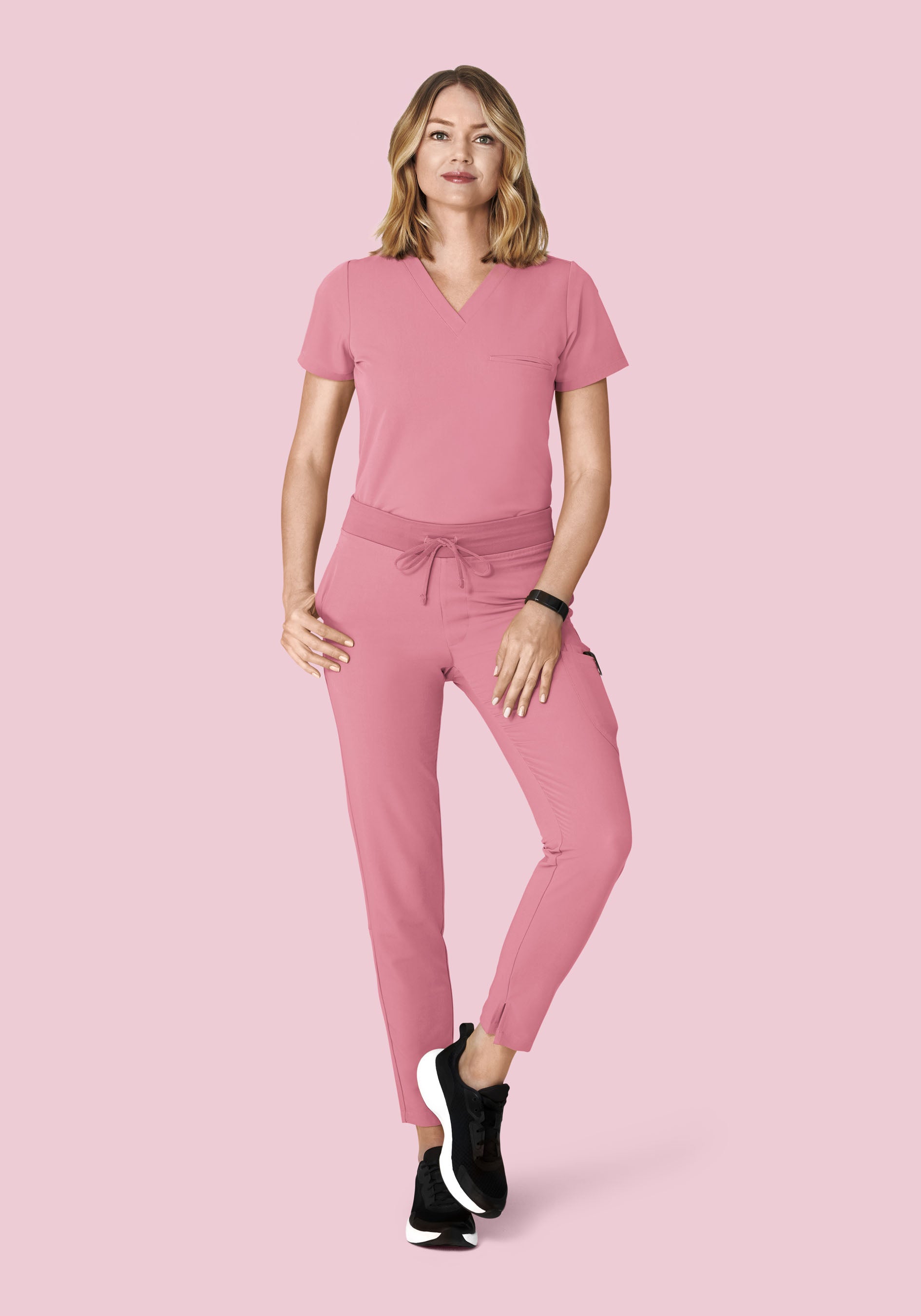 6 Pocket Slim Pants Rosé
