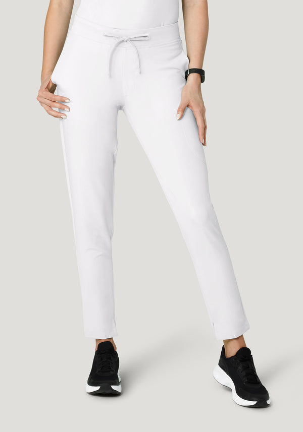 6 Pocket Slim Pants White