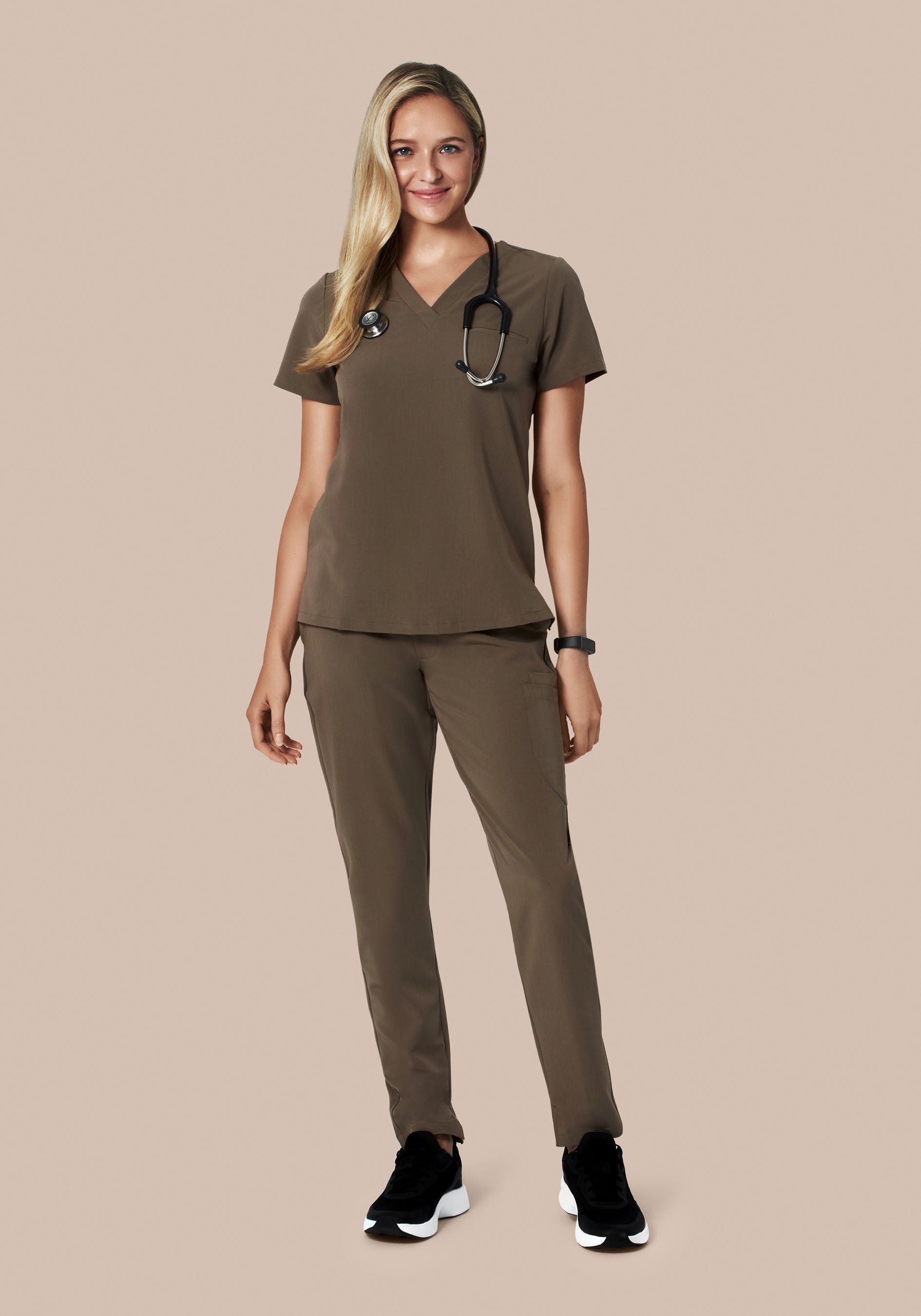 6 Pocket Slim Pants Truffle