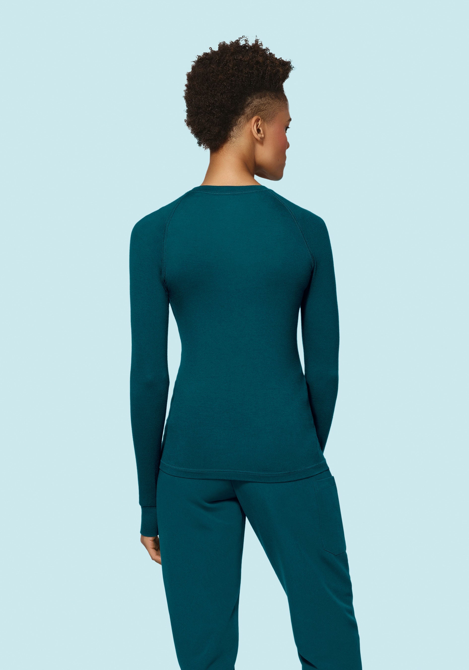 Women's Underscrubs Caribbean Blue