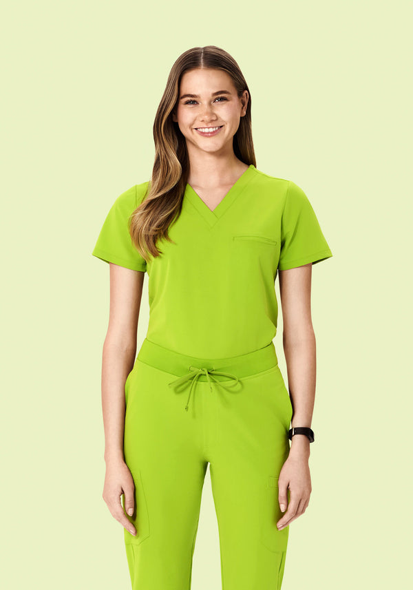 One Pocket Top Apple Green