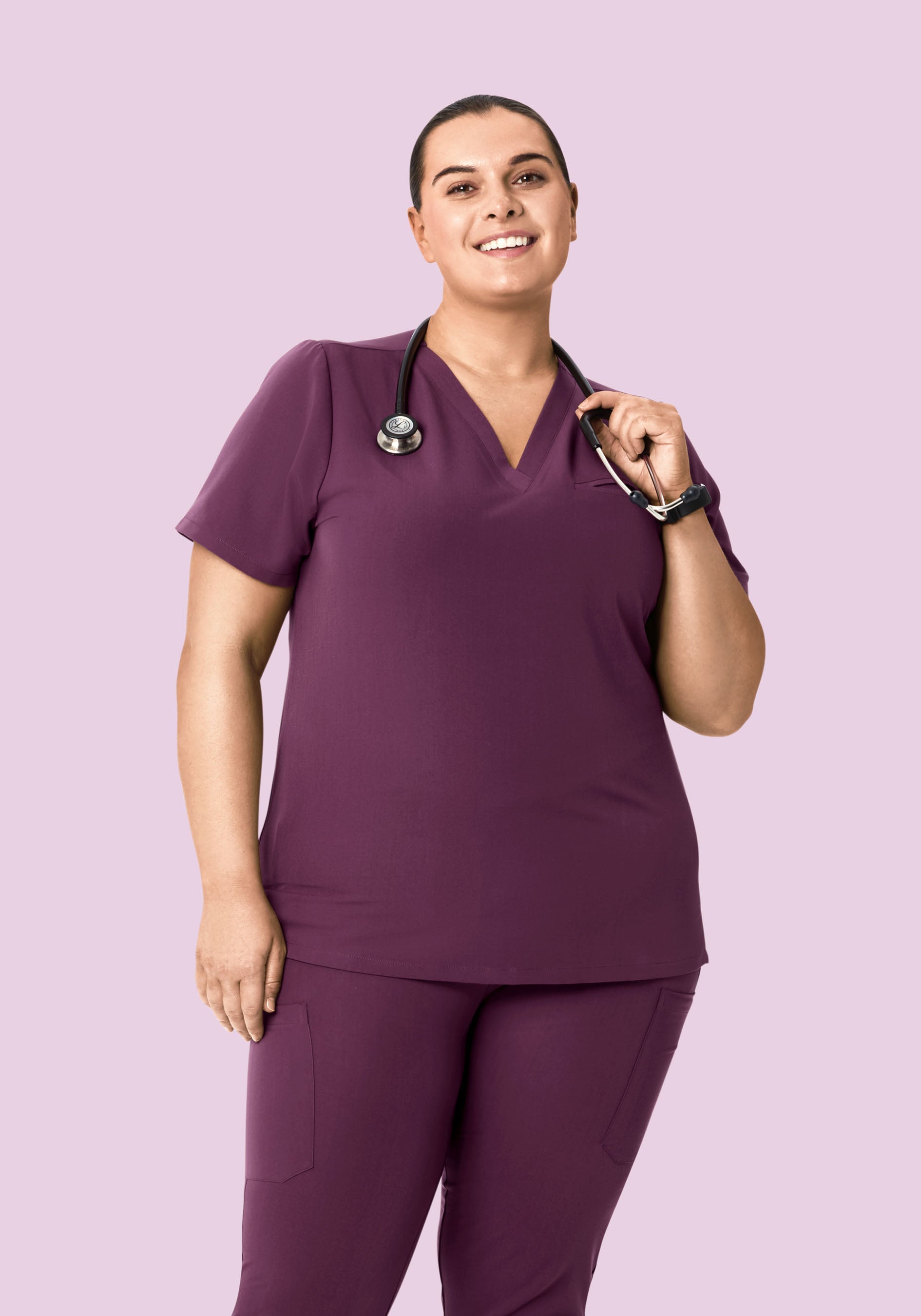 One Pocket Top Bordeaux