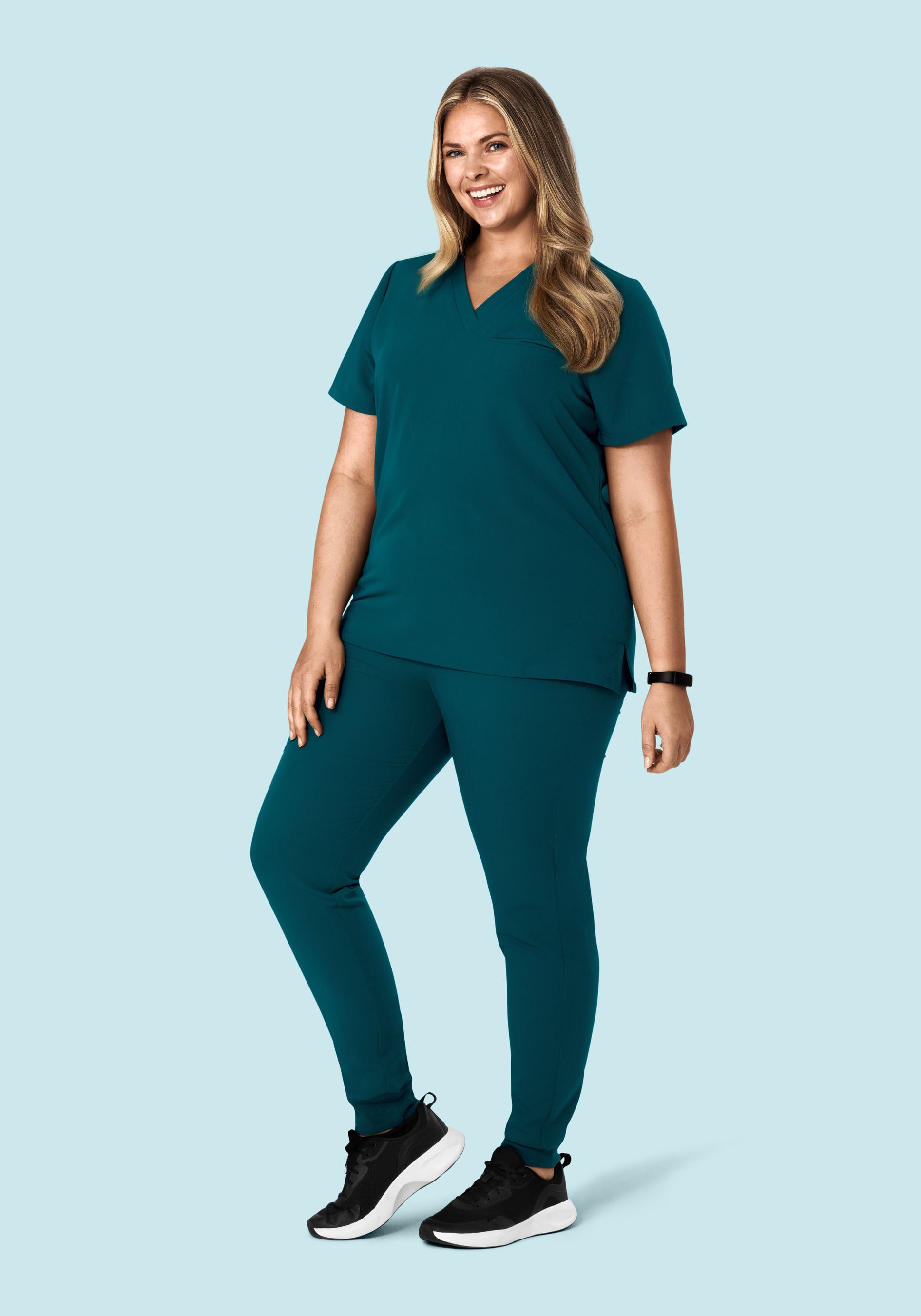 One Pocket Top Caribbean Blue