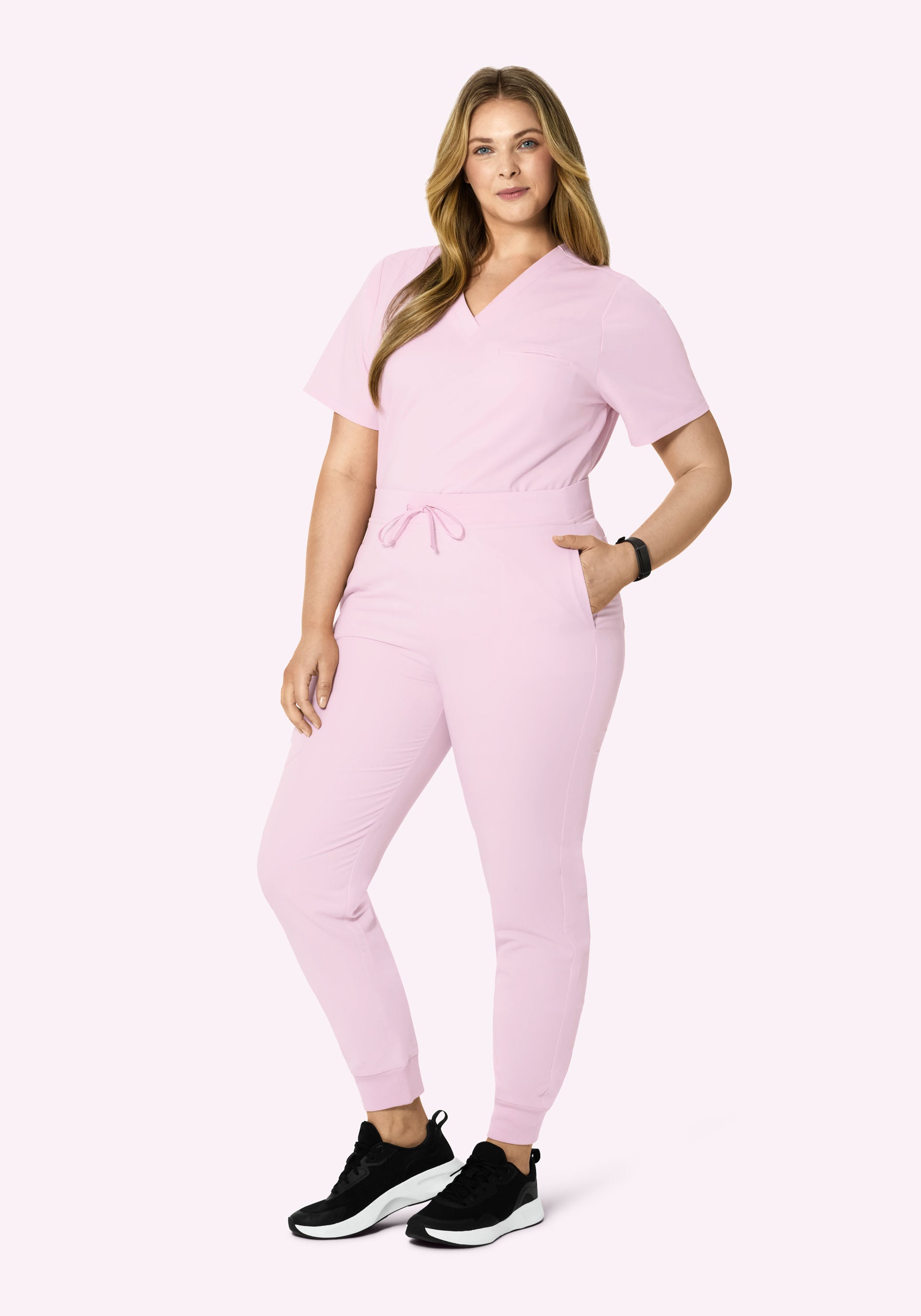 One Pocket Top Misty Rose