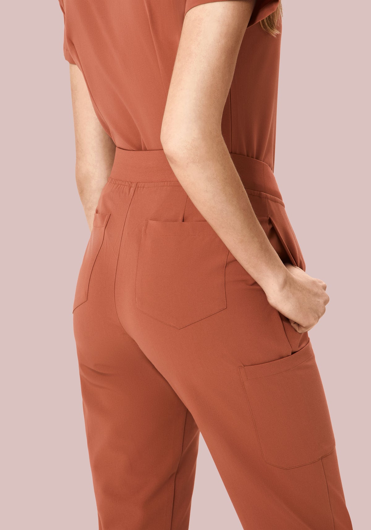 9 Pocket Joggers Chestnut