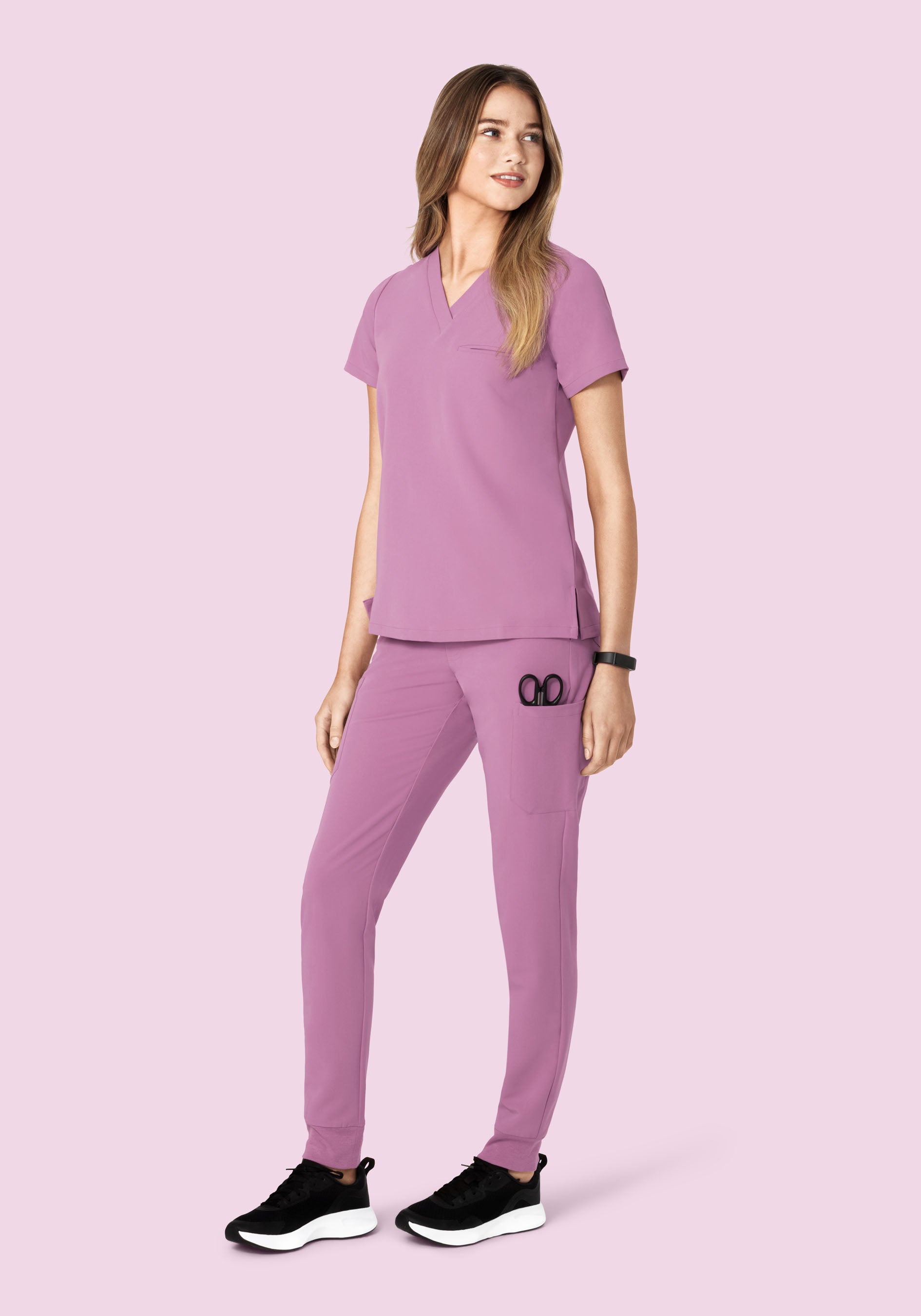 9 Pocket Joggers Lilac