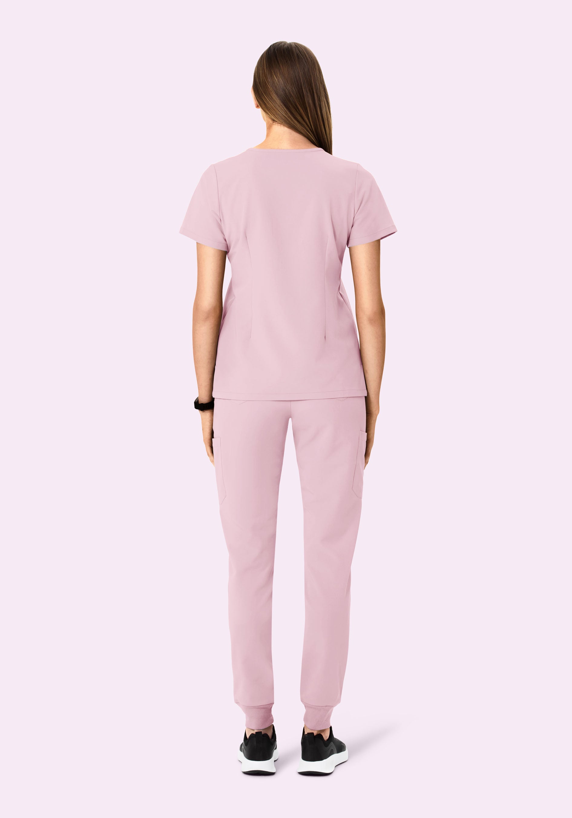 9 Pocket Joggers Pink Pearl