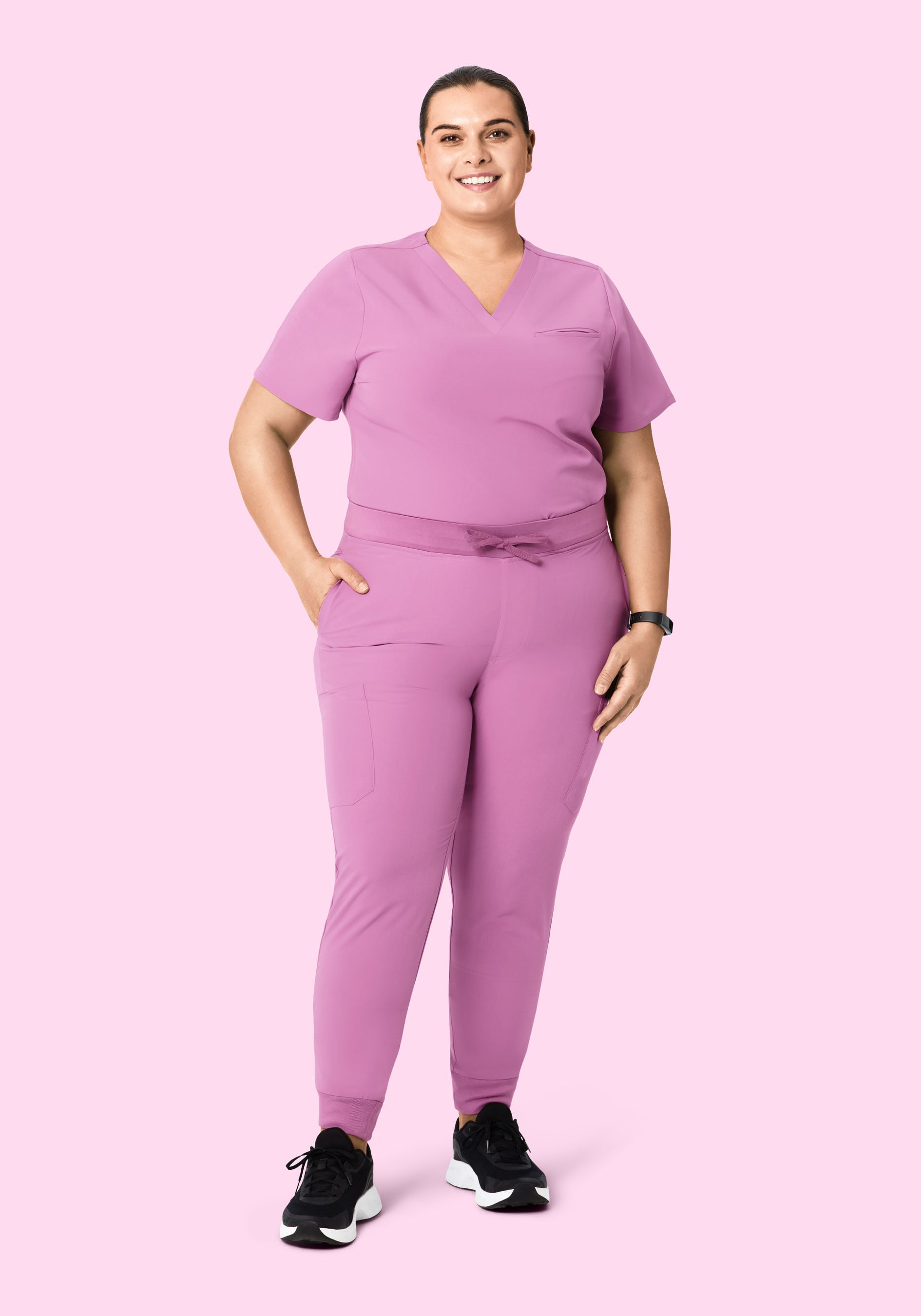 9 Pocket Joggers Mulberry