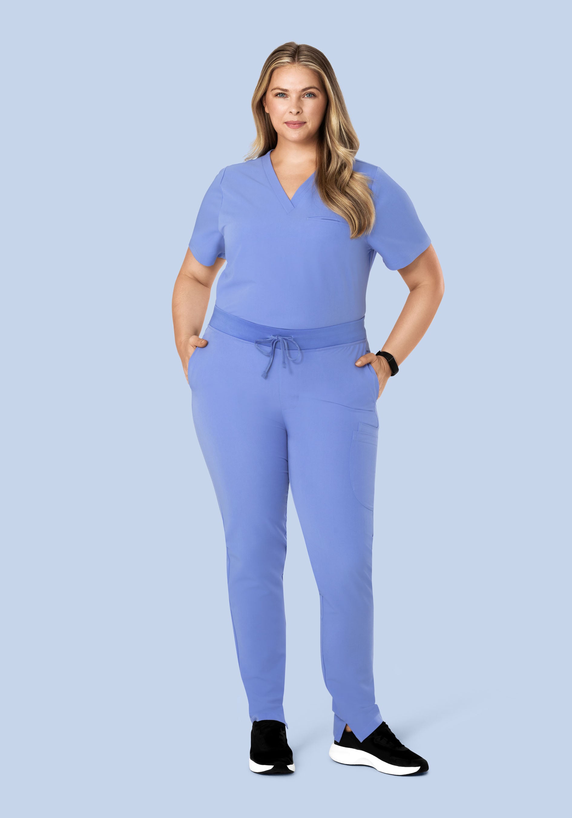 6 Pocket Slim Pants French Blue