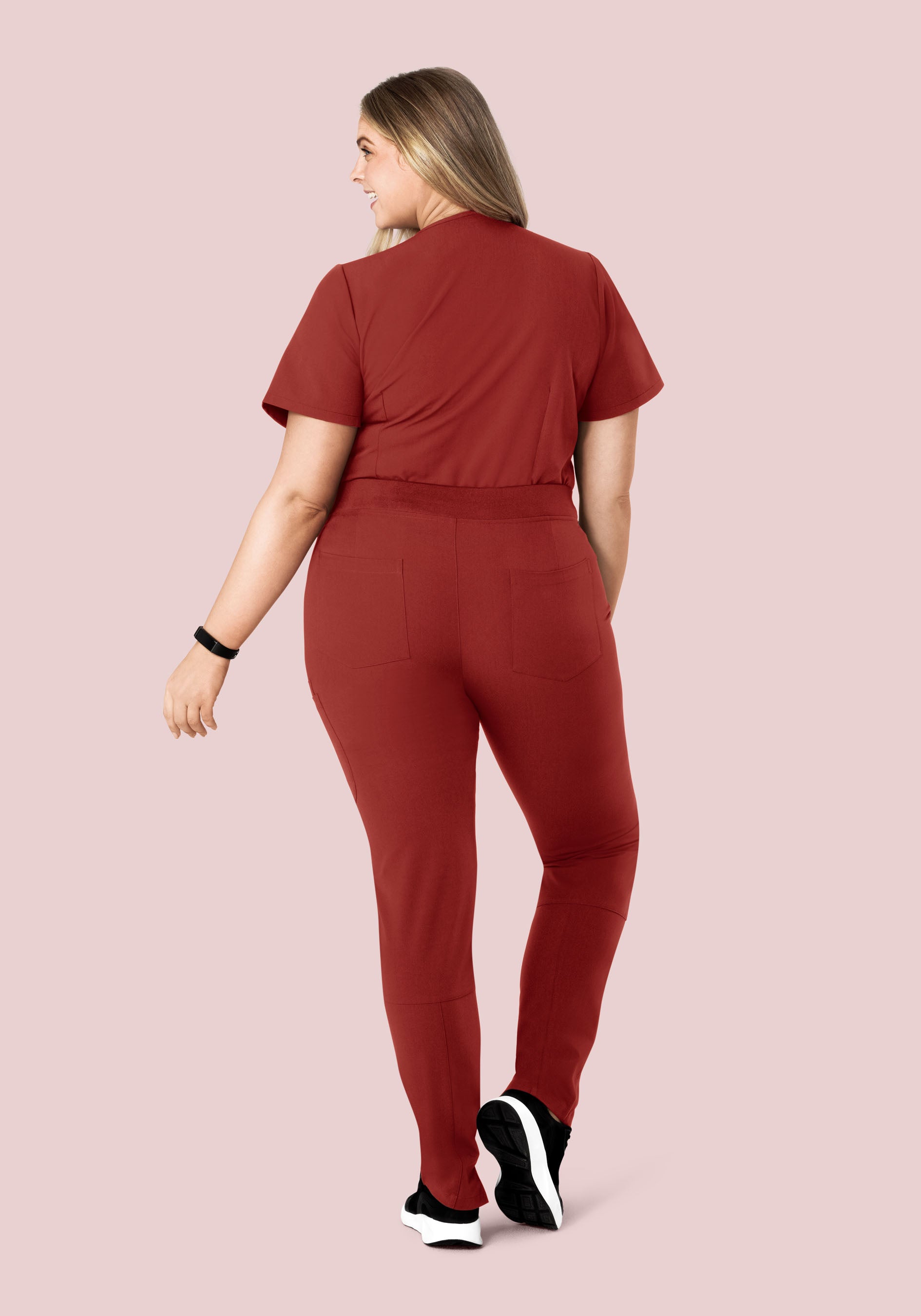 6 Pocket Slim Pants Rosewood