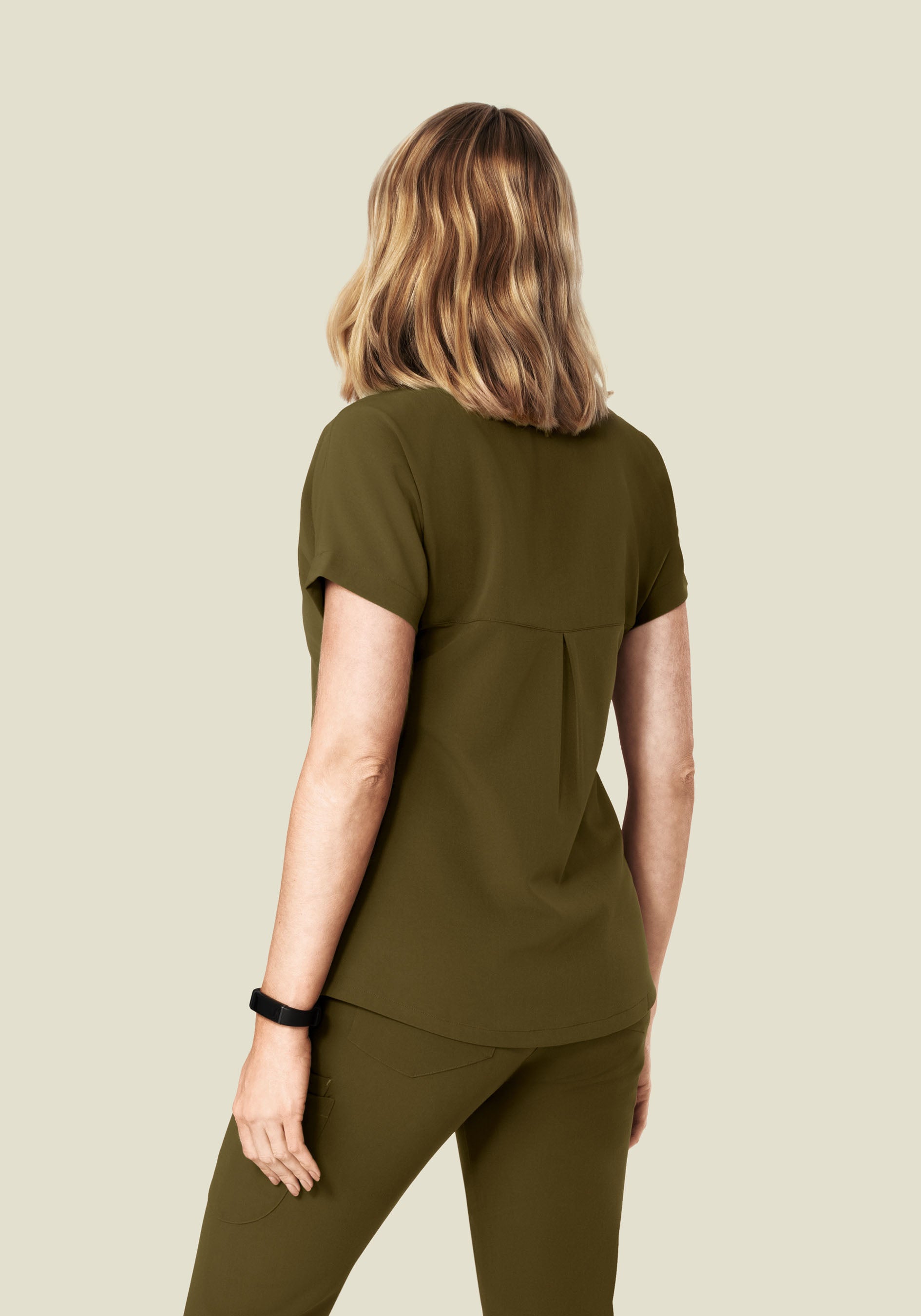 Oversized V Neck Top Manzanilla