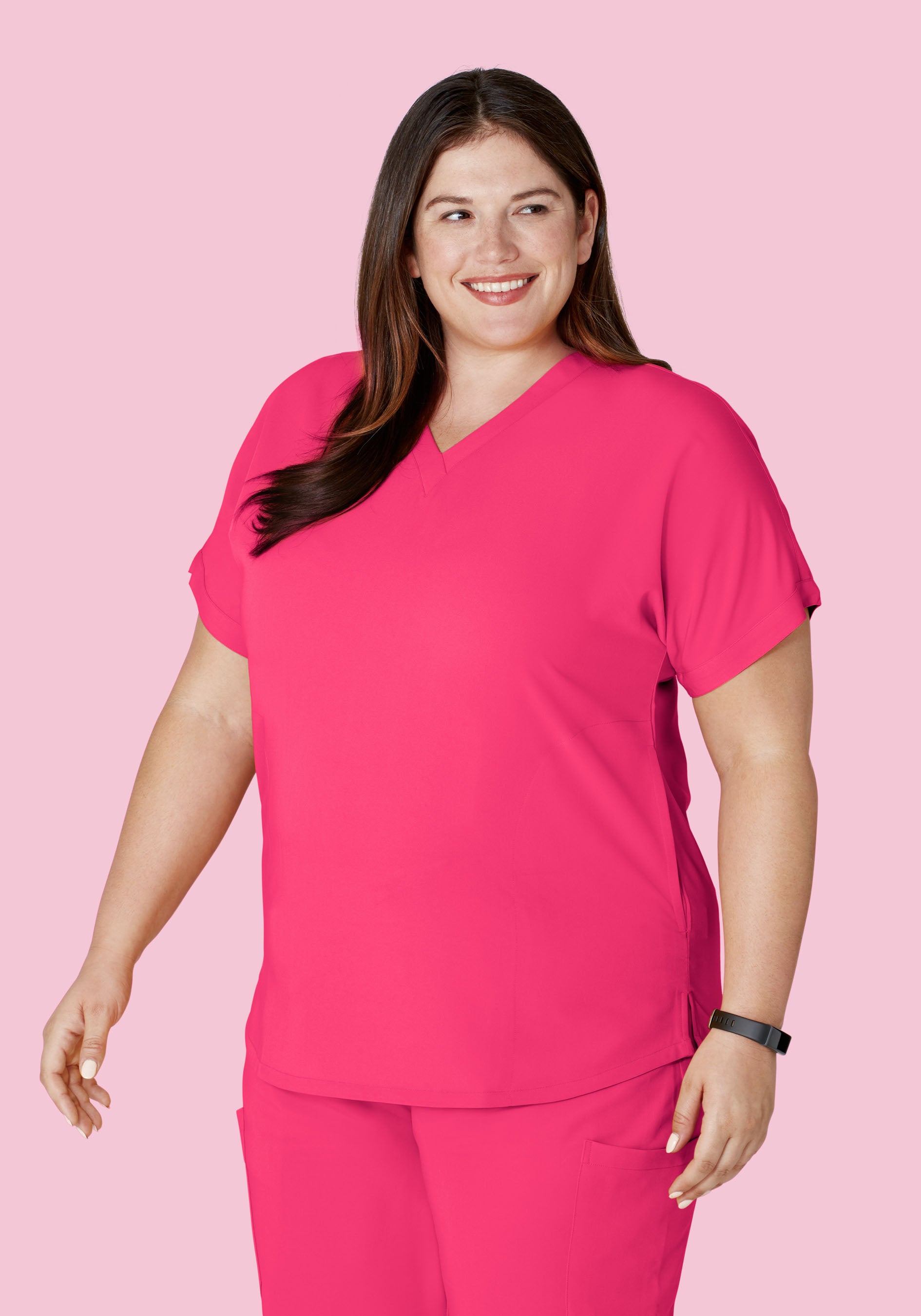 Oversized V Neck Top Azalea
