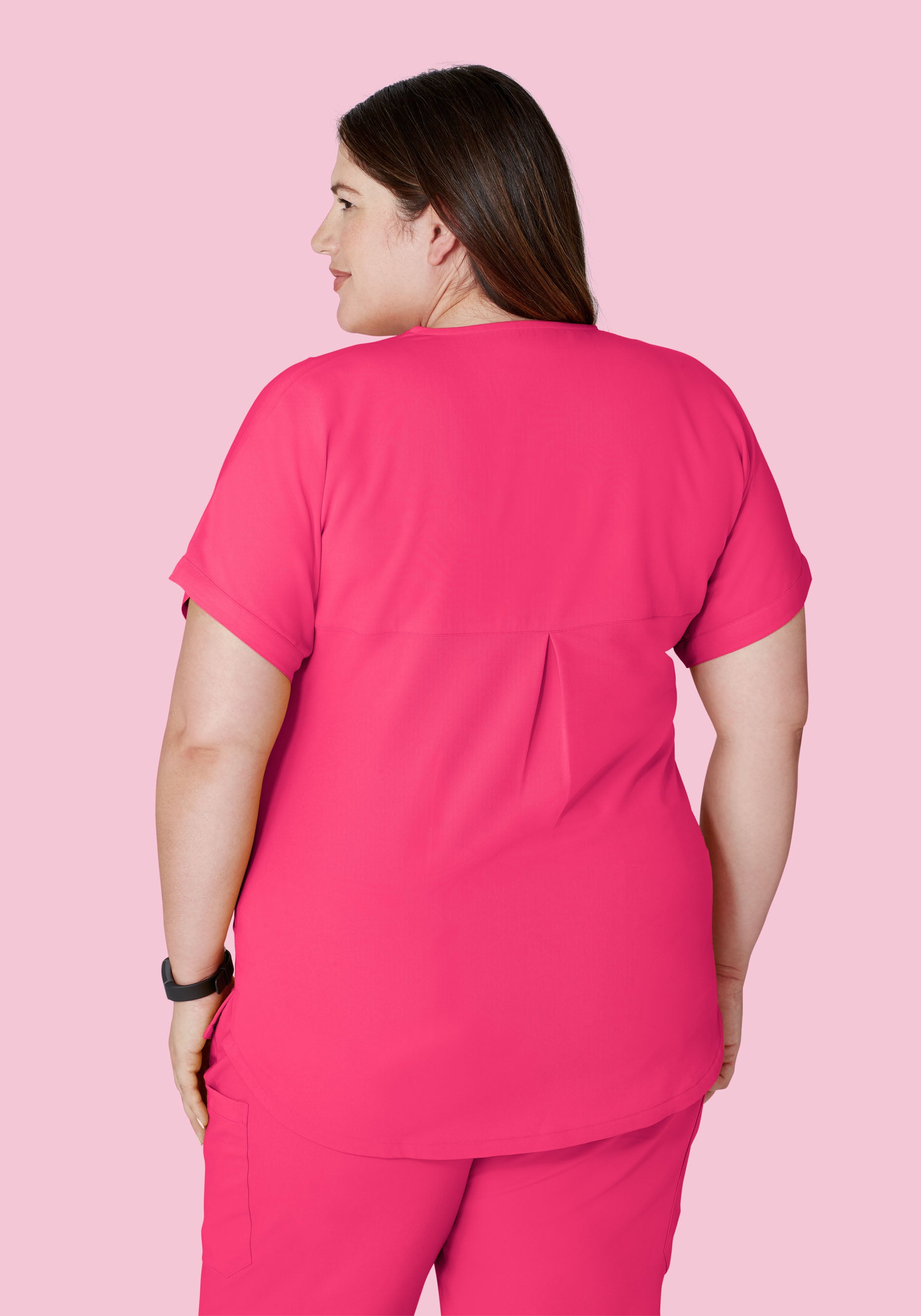 Oversized V Neck Top Azalea