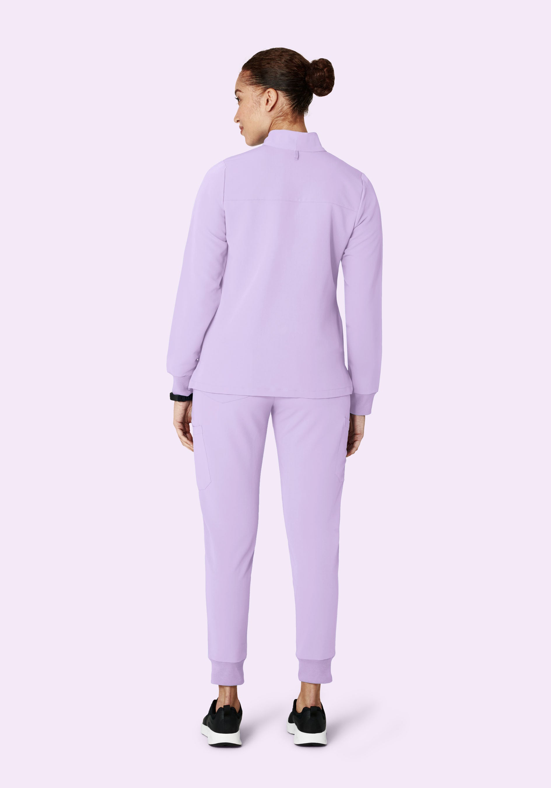 Women's Modern Scrub Jacket Cool Lavender