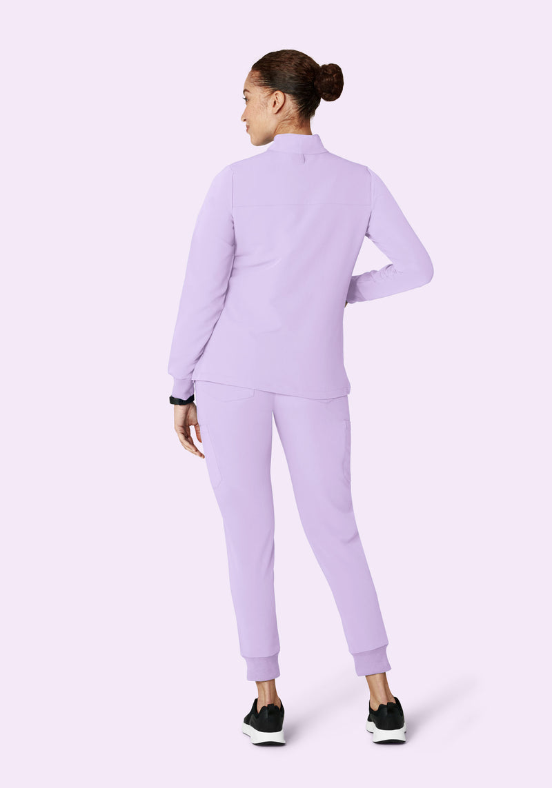 Women's Modern Scrub Jacket Cool Lavender