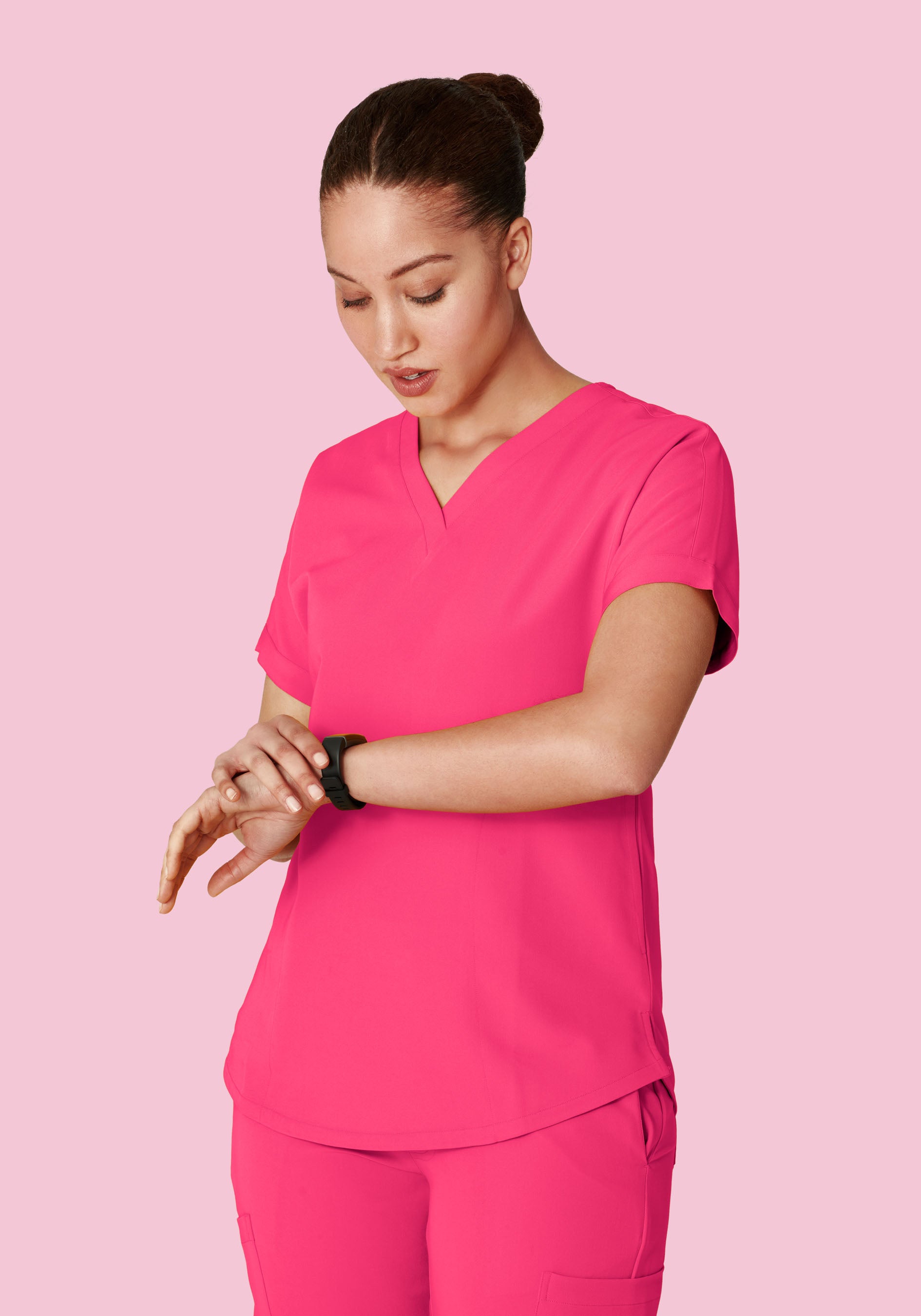 Oversized V Neck Top Azalea