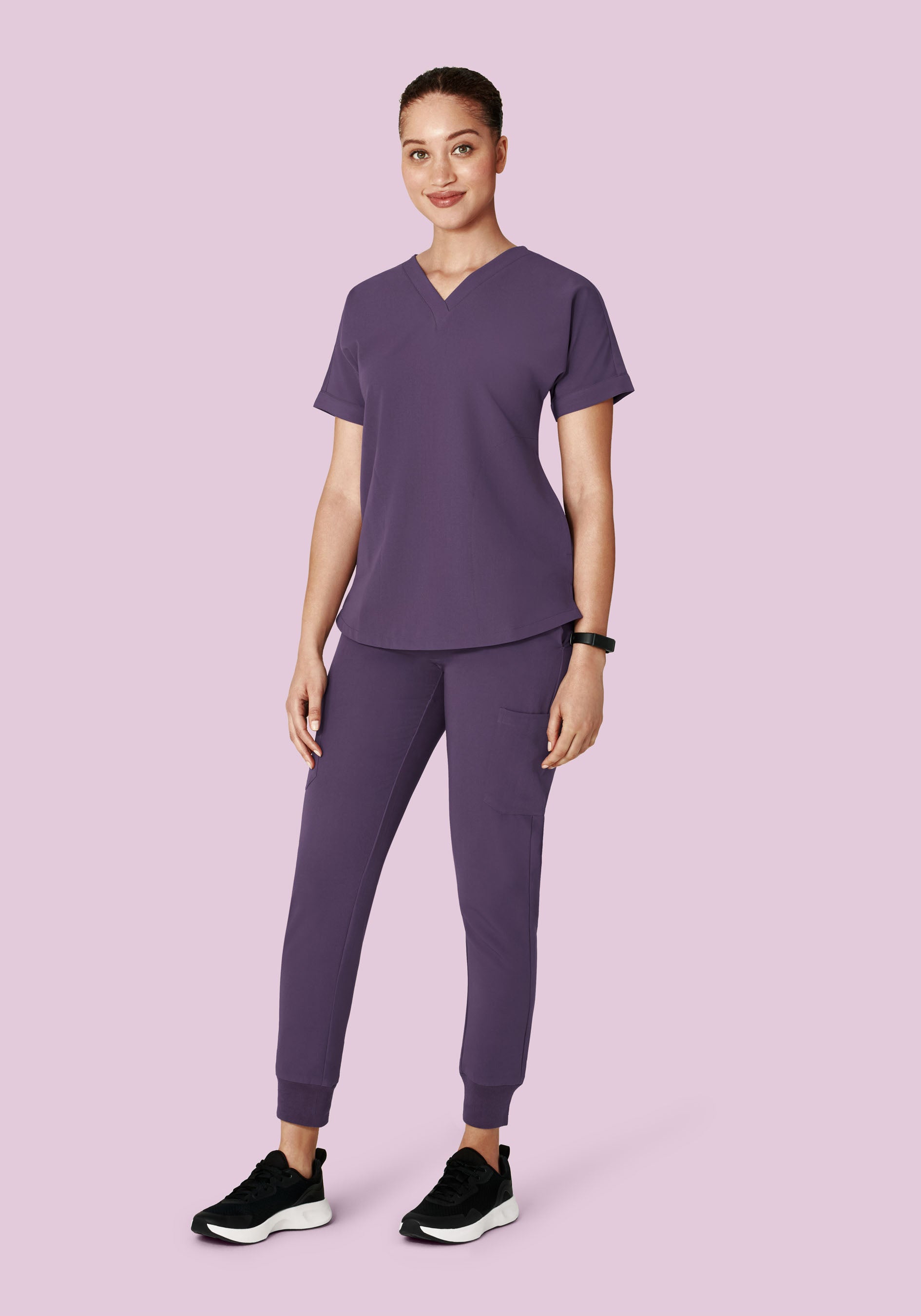 9 Pocket Joggers Deep Dewberry