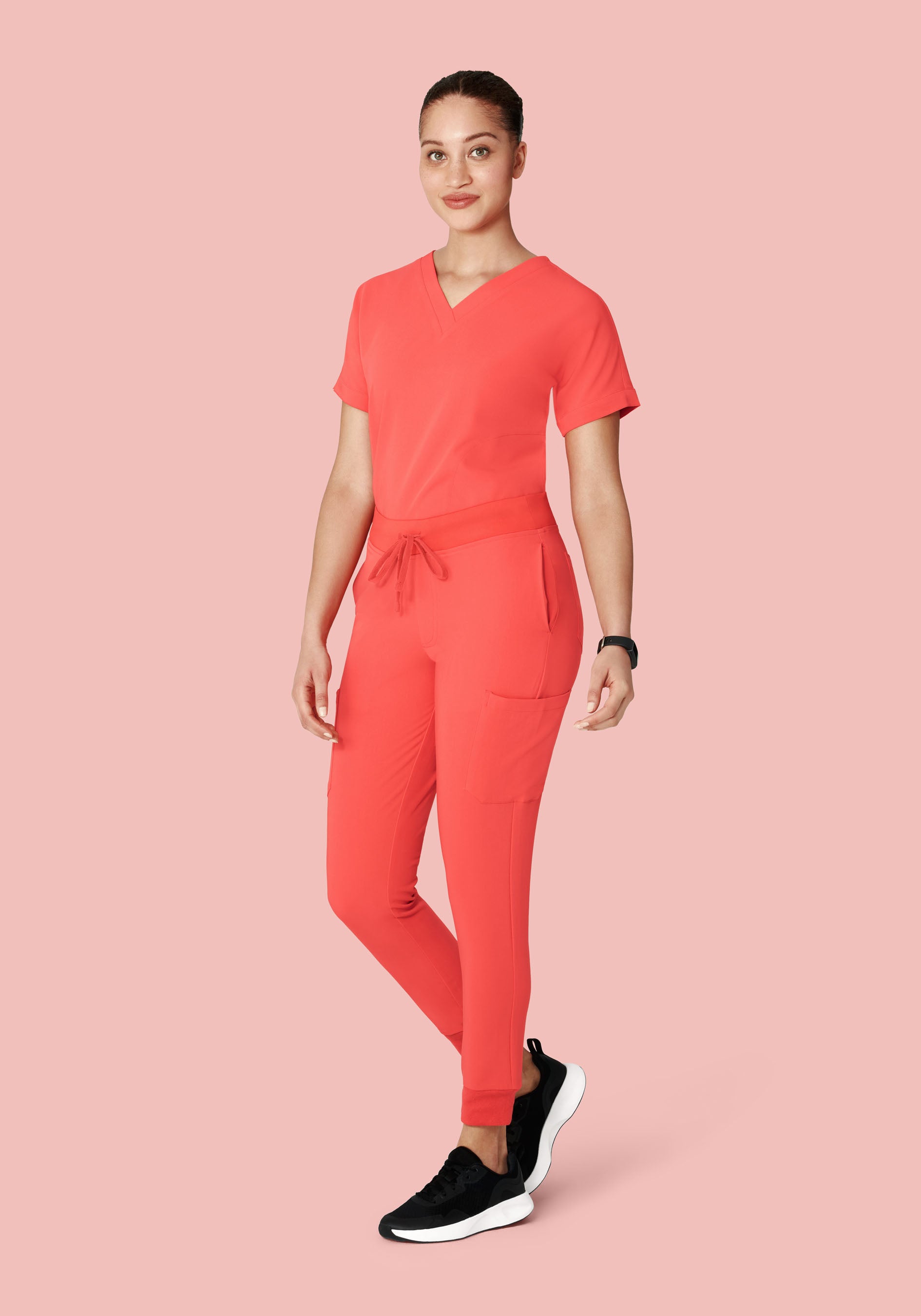 9 Pocket Joggers Sunkissed Coral