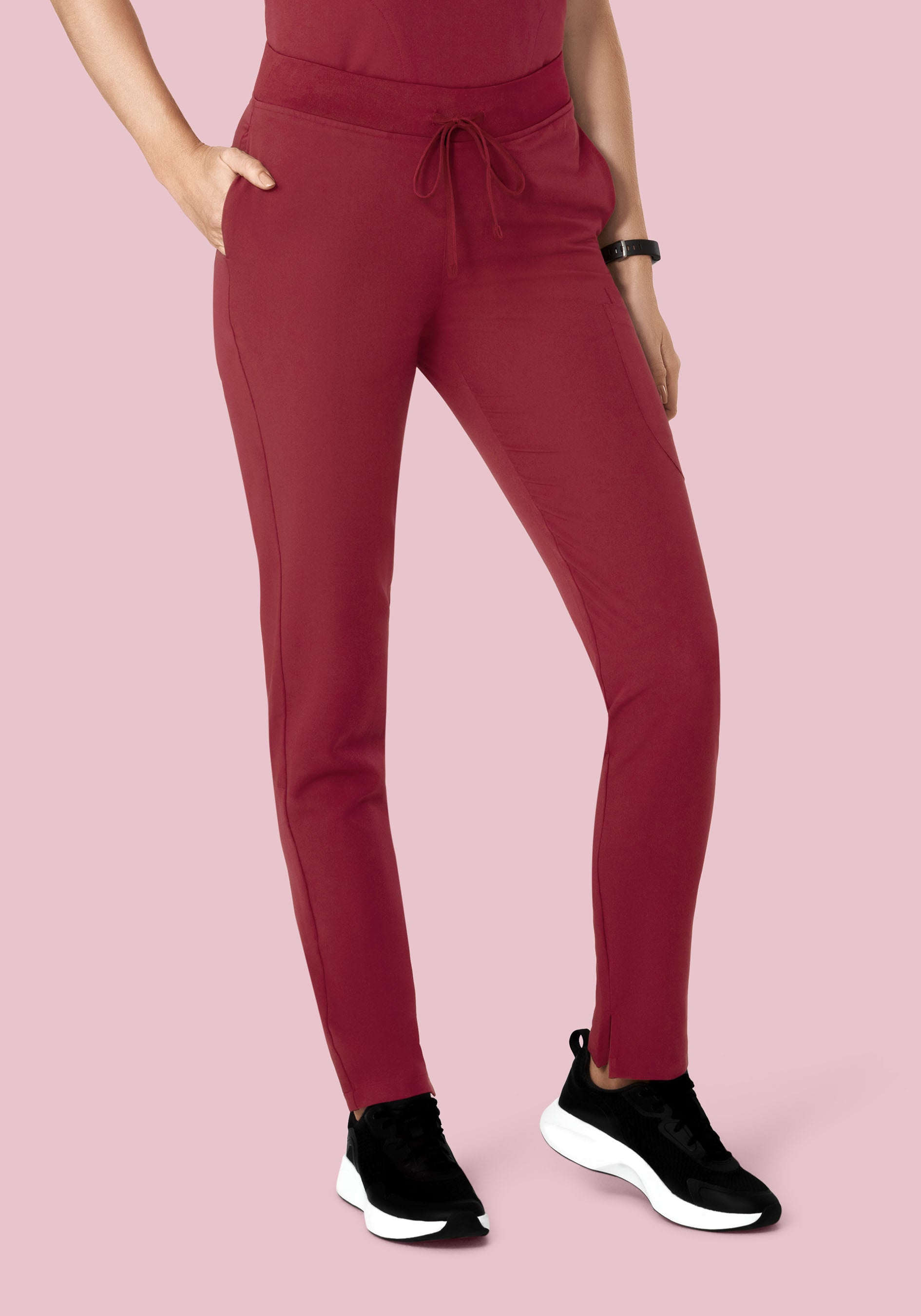 6 Pocket Slim Pants Garnet