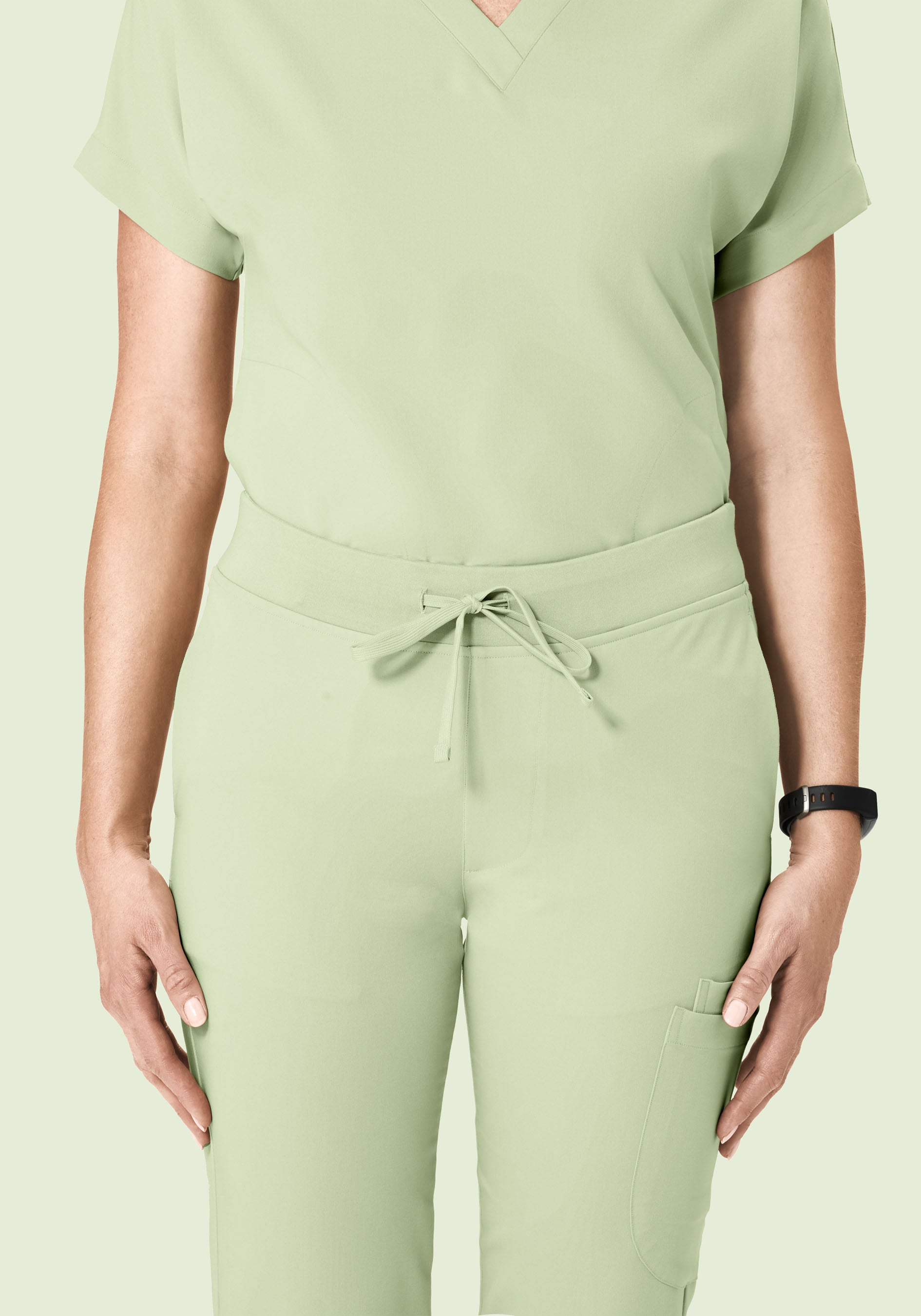 6 Pocket Slim Pants Matcha