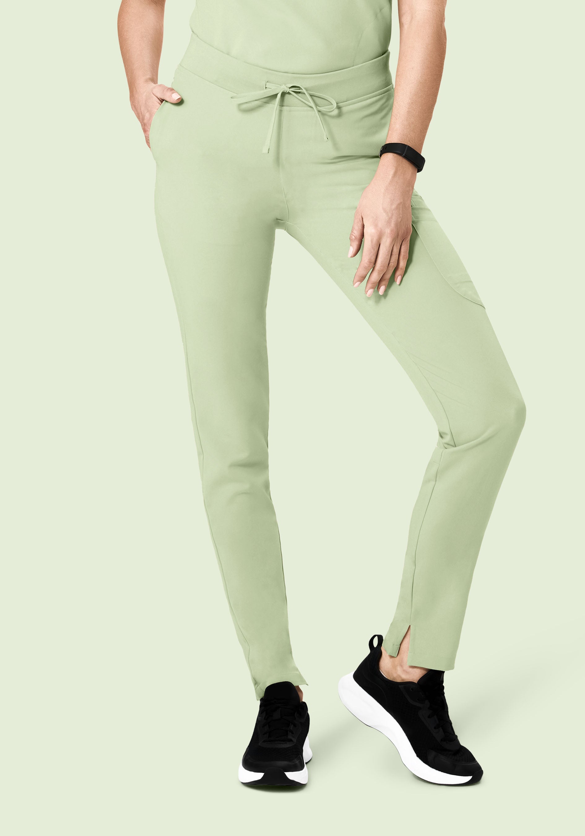 6 Pocket Slim Pants Matcha