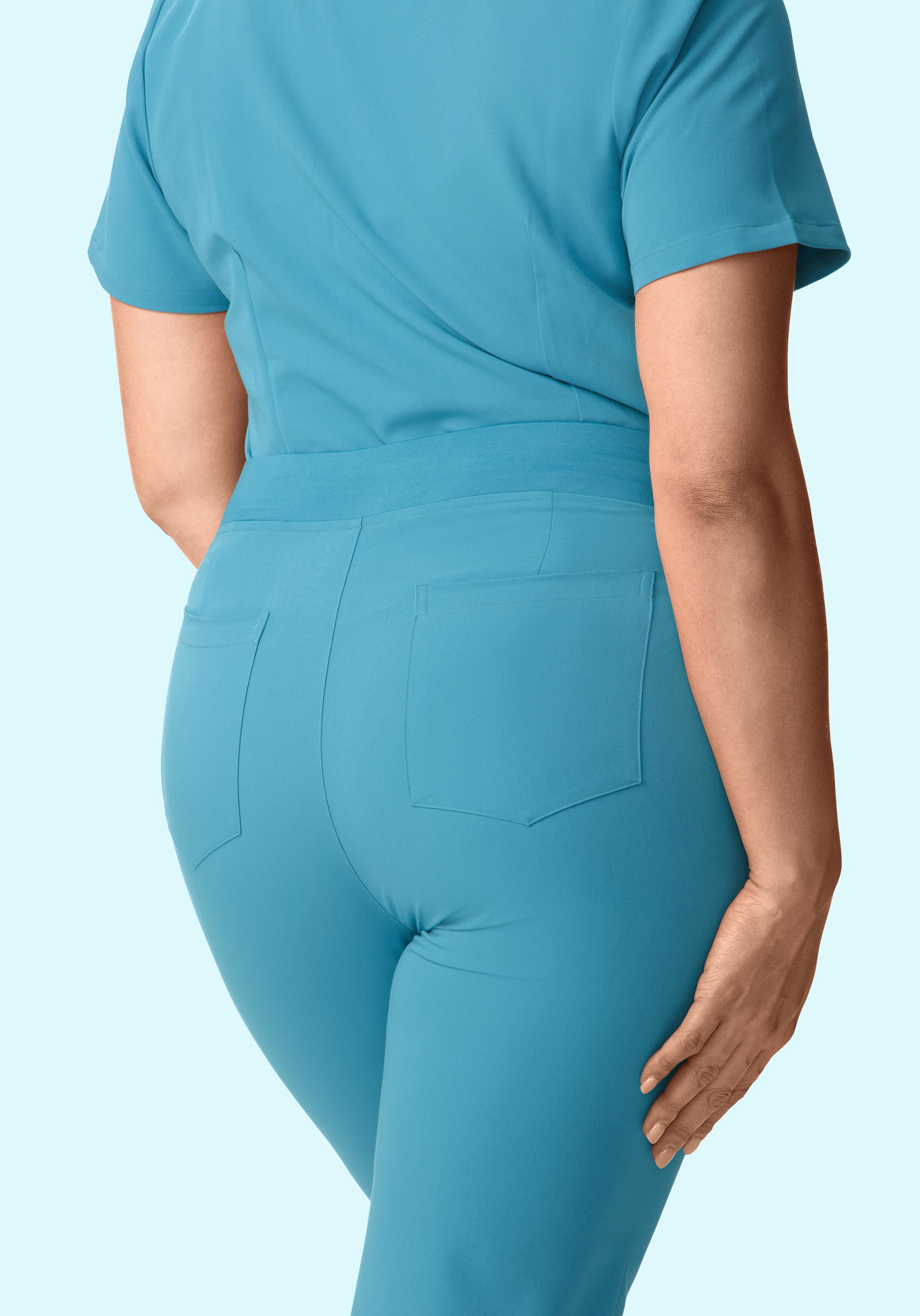 6 Pocket Slim Pants Wave