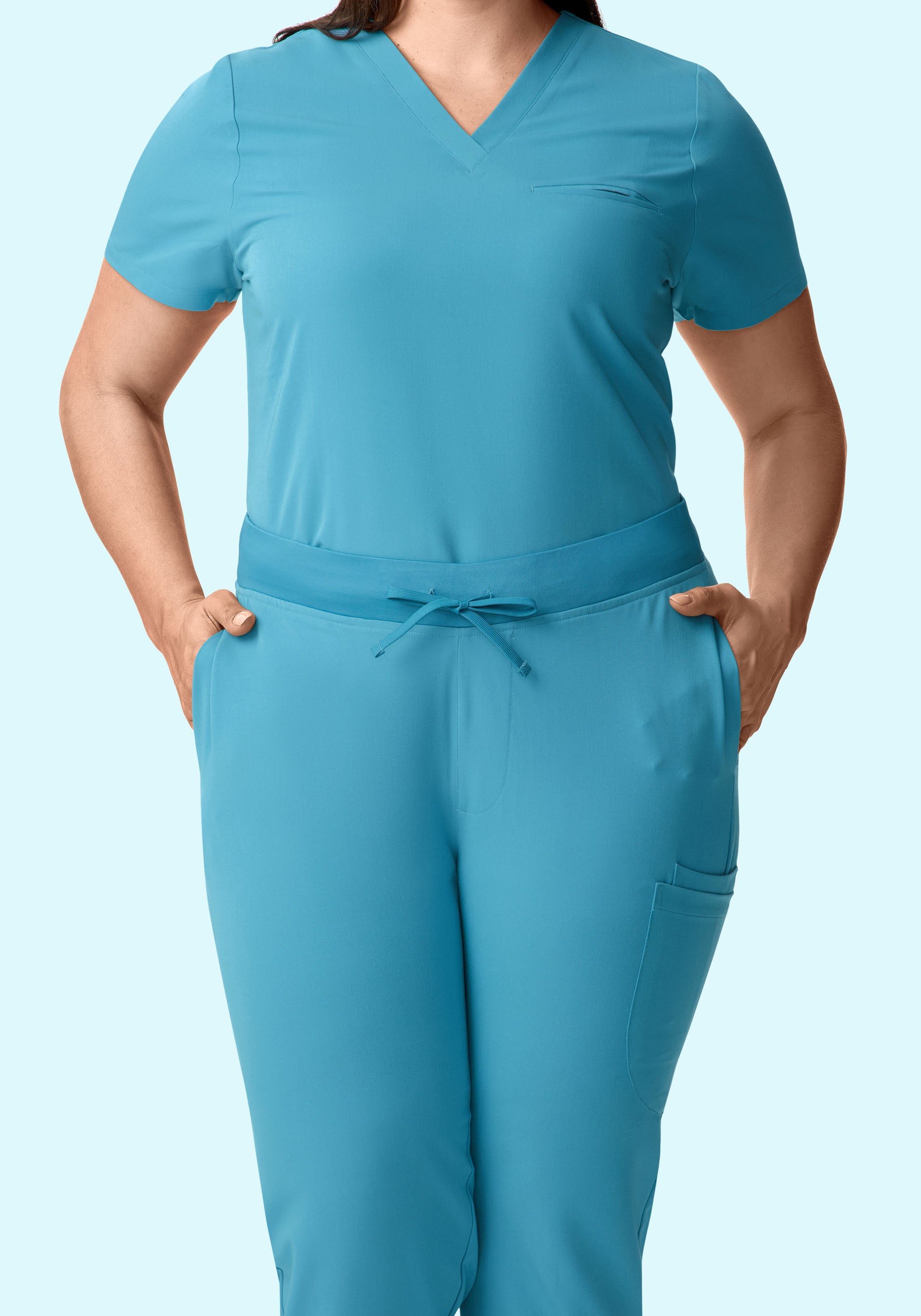 6 Pocket Slim Pants Wave