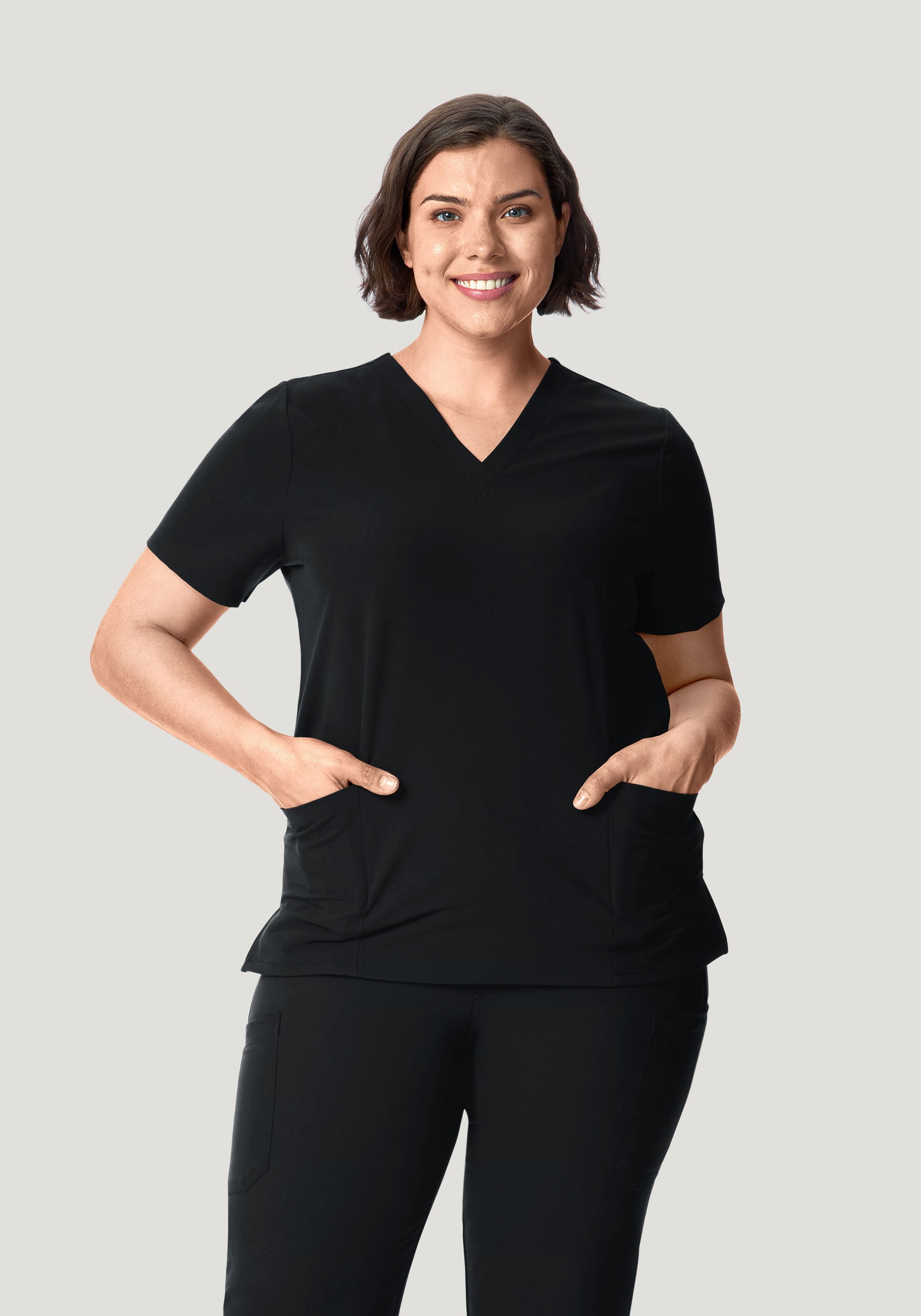 6 Pocket Top Black