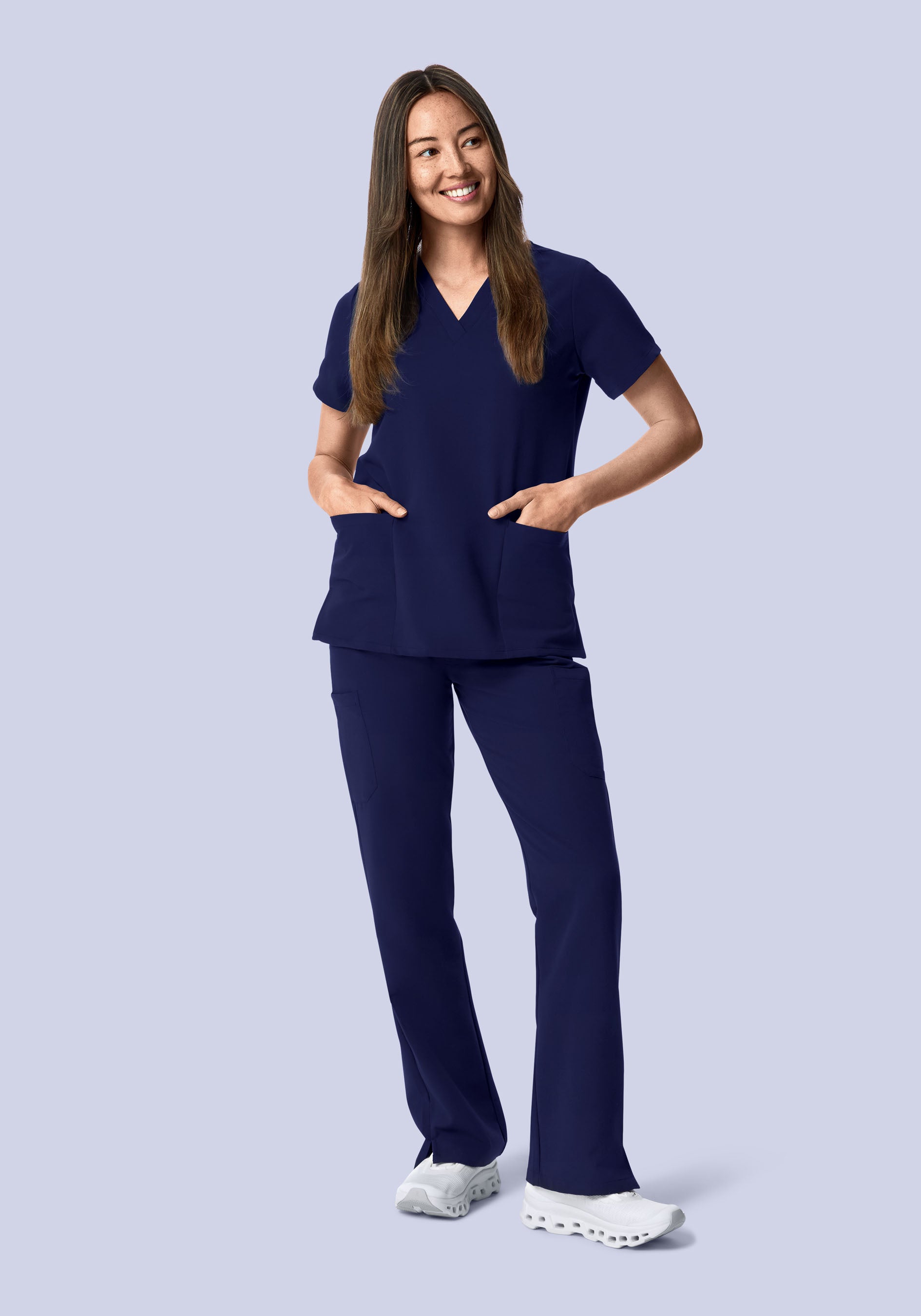 6 Pocket Top Navy