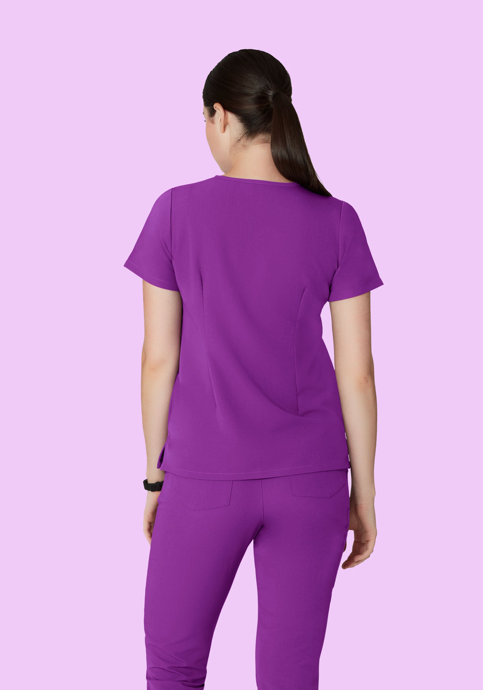 6 Pocket Top Cyber Grape