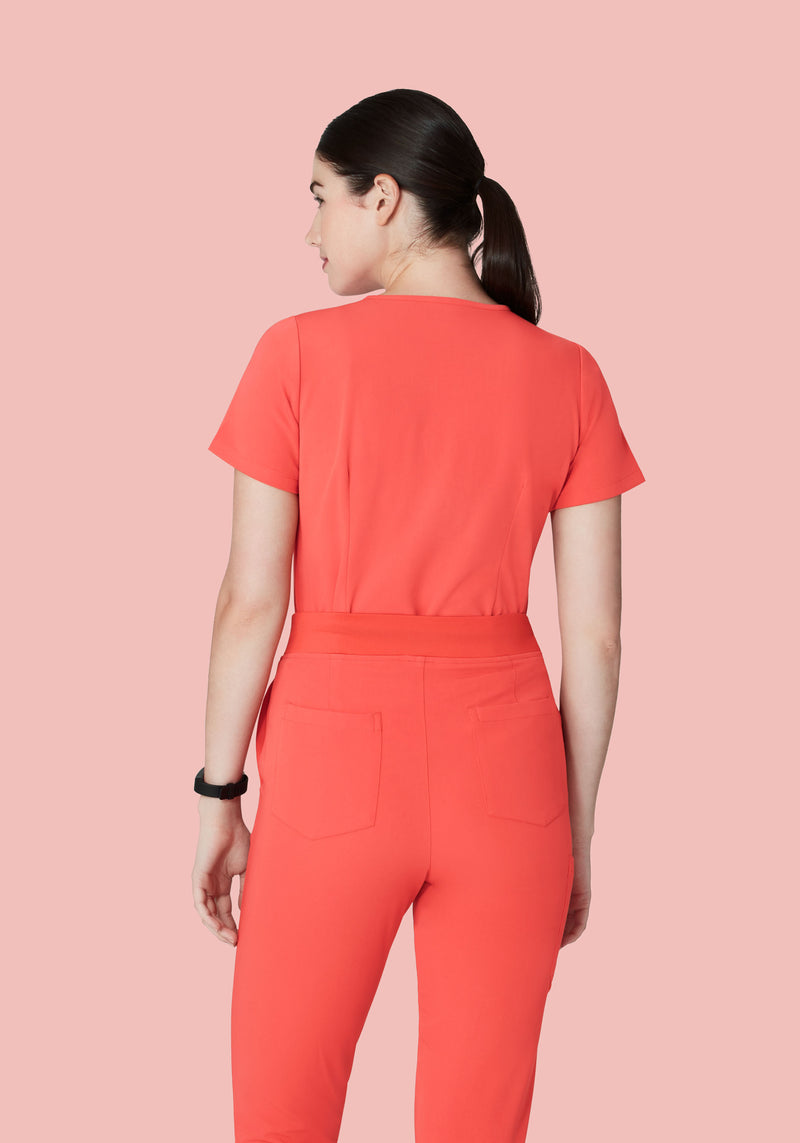 6 Pocket Top Sunkissed Coral