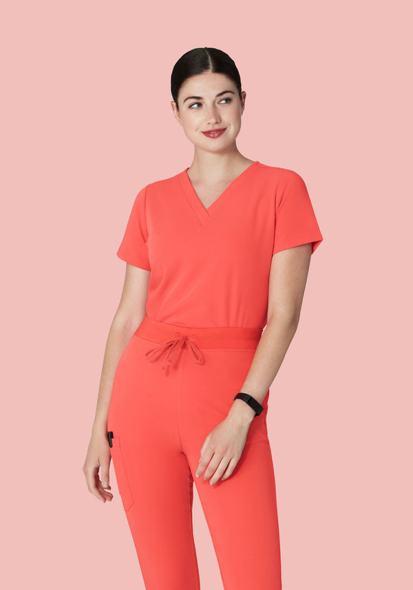 6 Pocket Top Sunkissed Coral