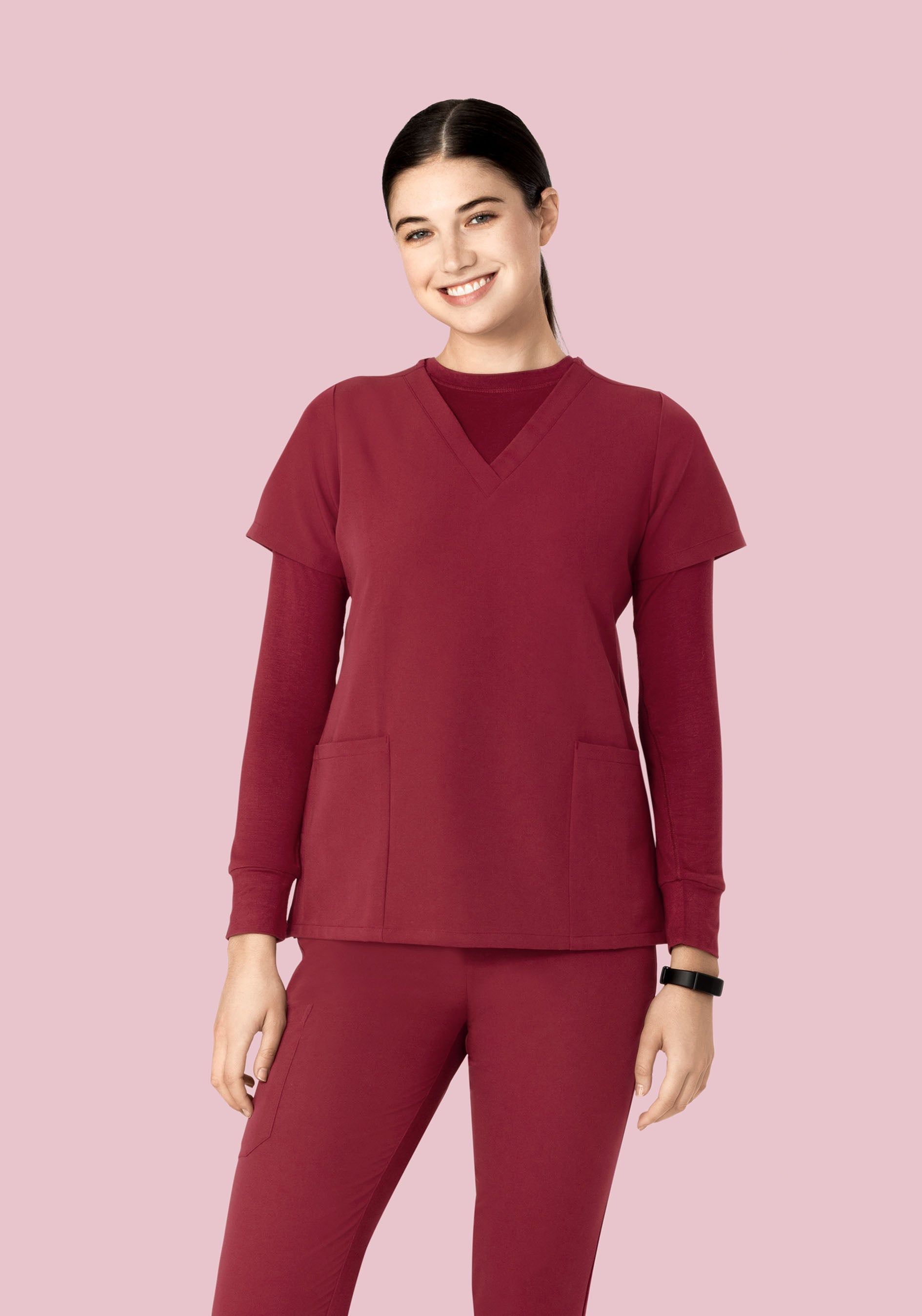 Women's Underscrubs Garnet