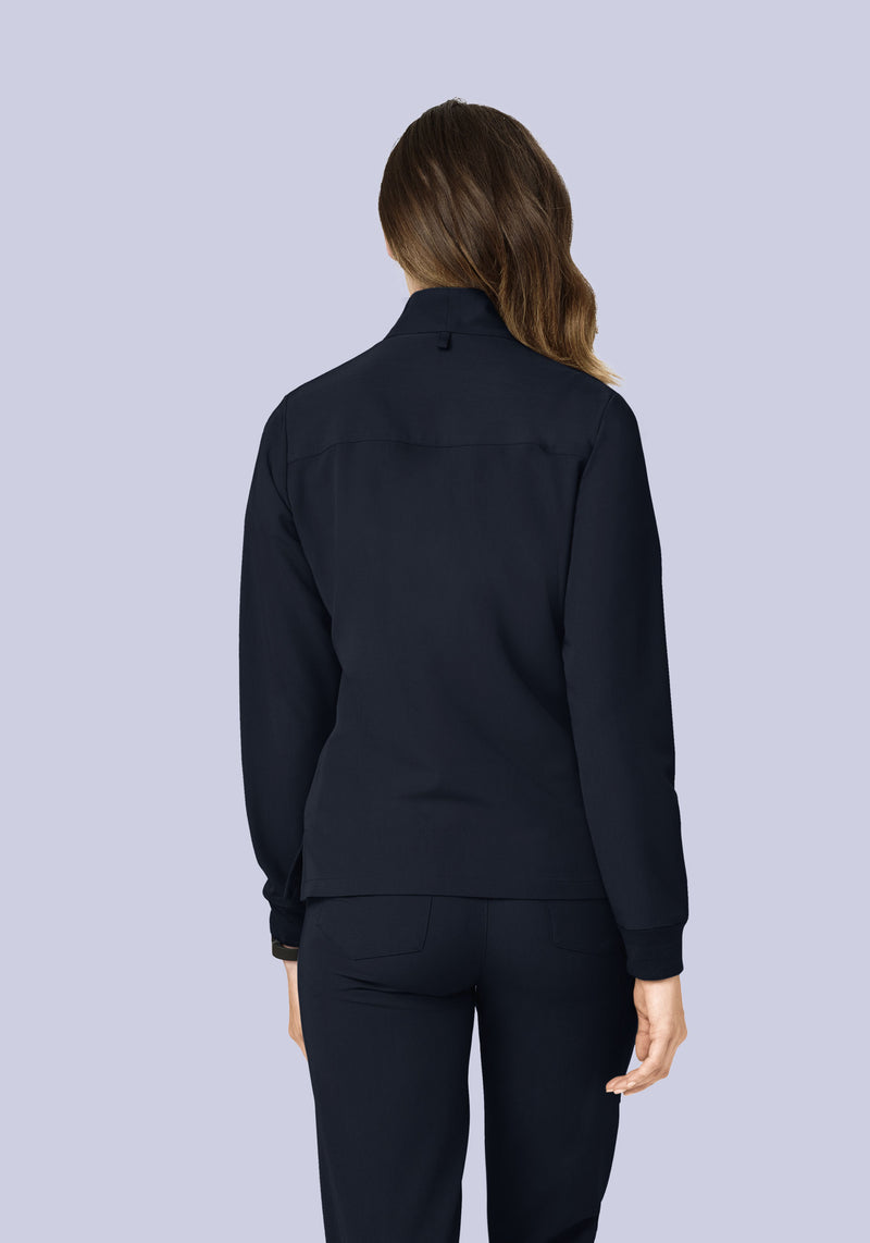 Women's Modern Scrub Jacket Midnight Navy