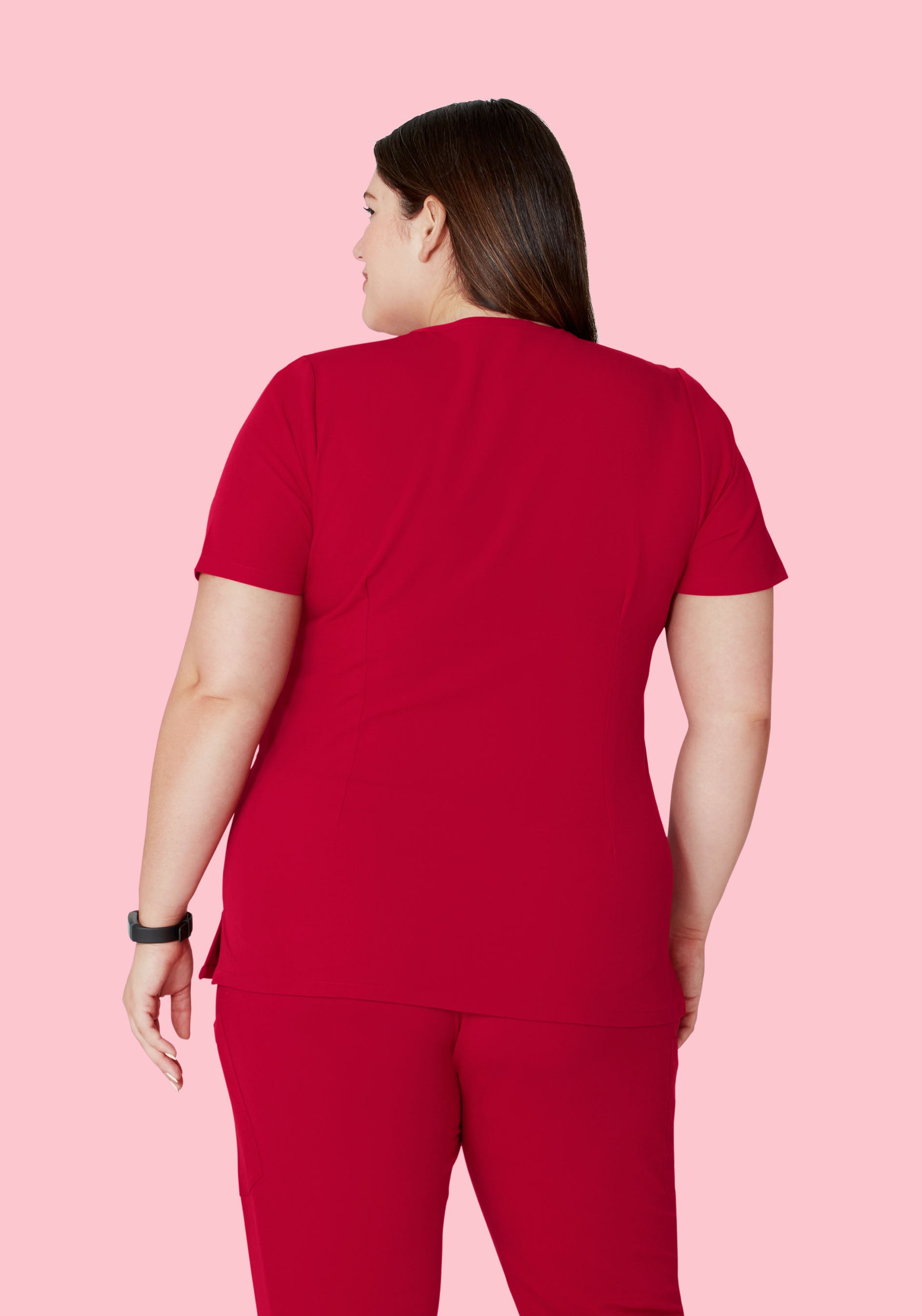 6 Pocket Top Crimson