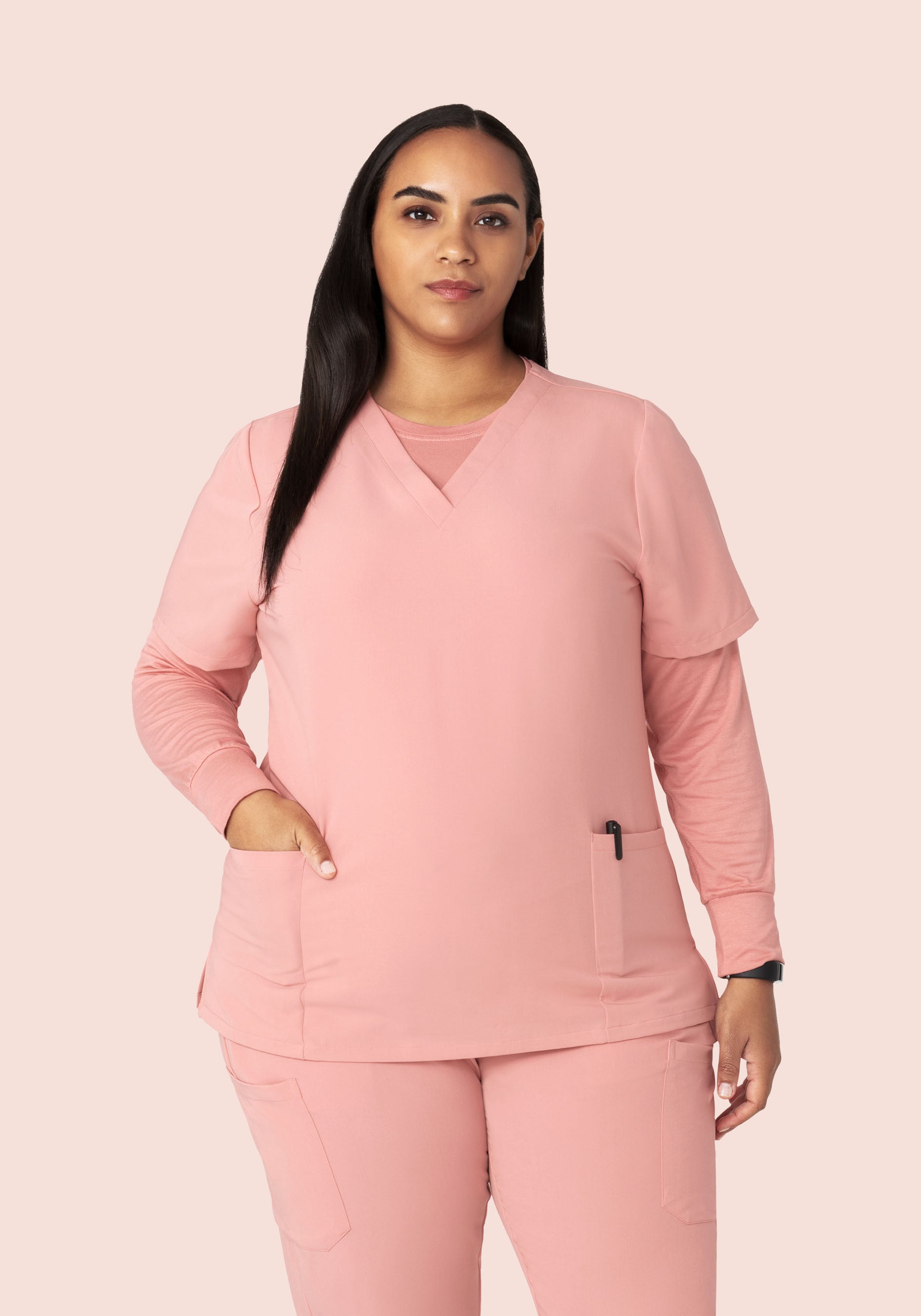 Women's Underscrubs Dusty Pink