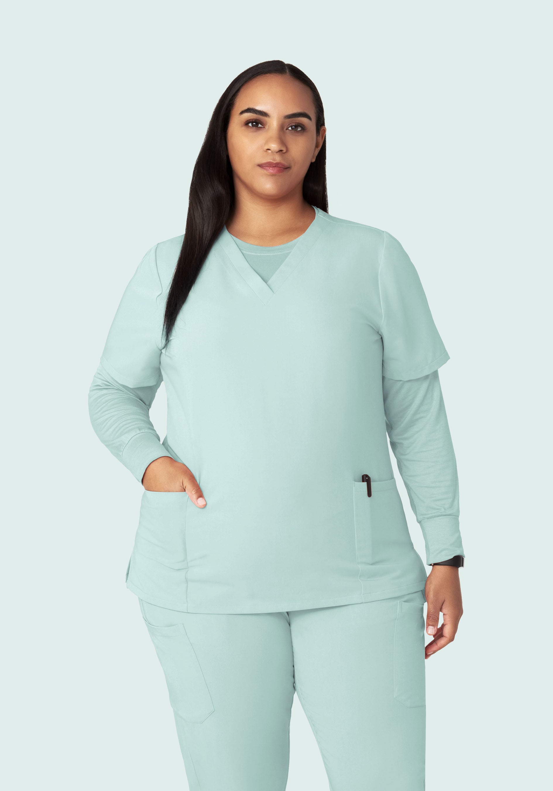 Women's Underscrubs Sterling Blue