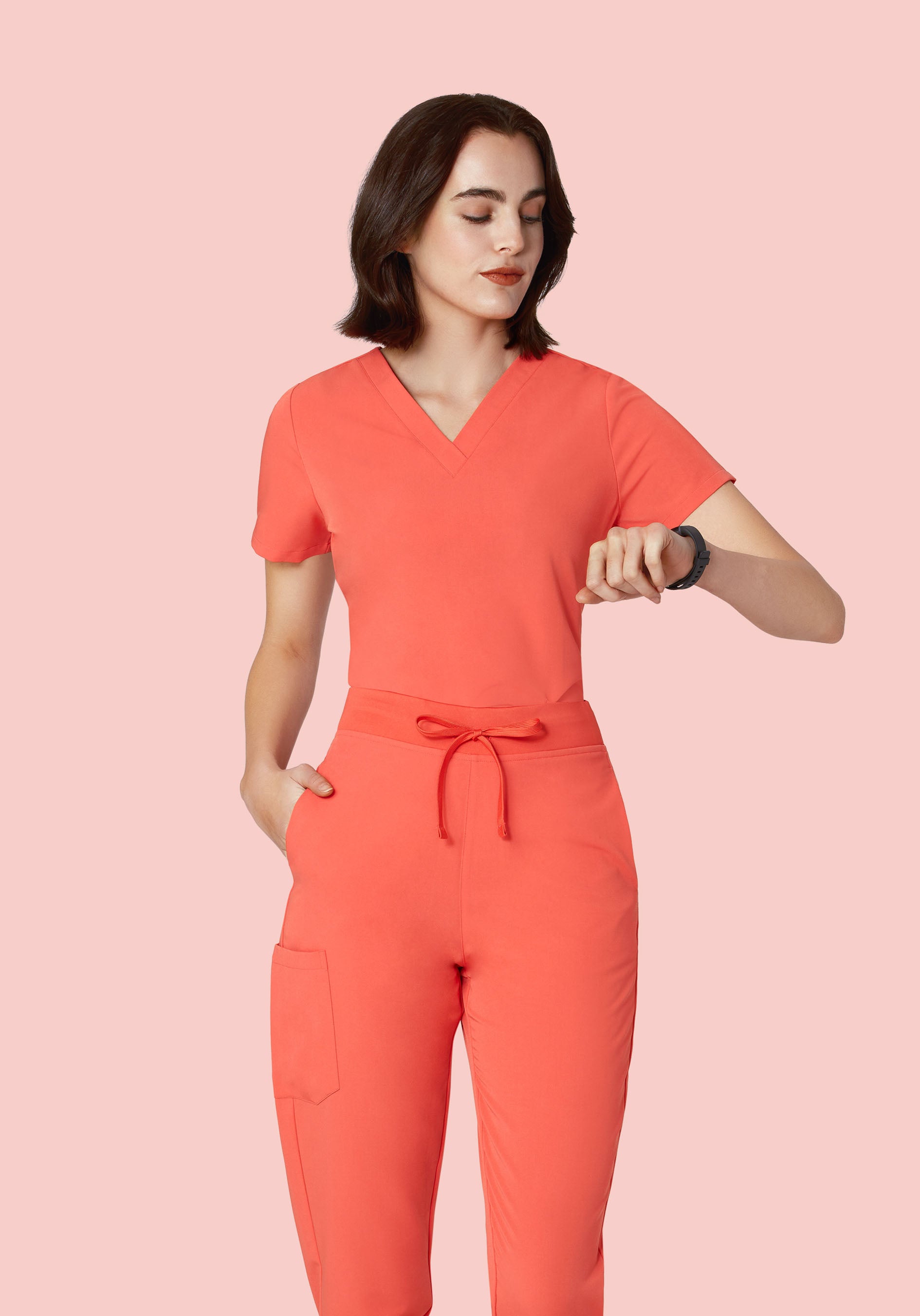 6 Pocket Top Coral
