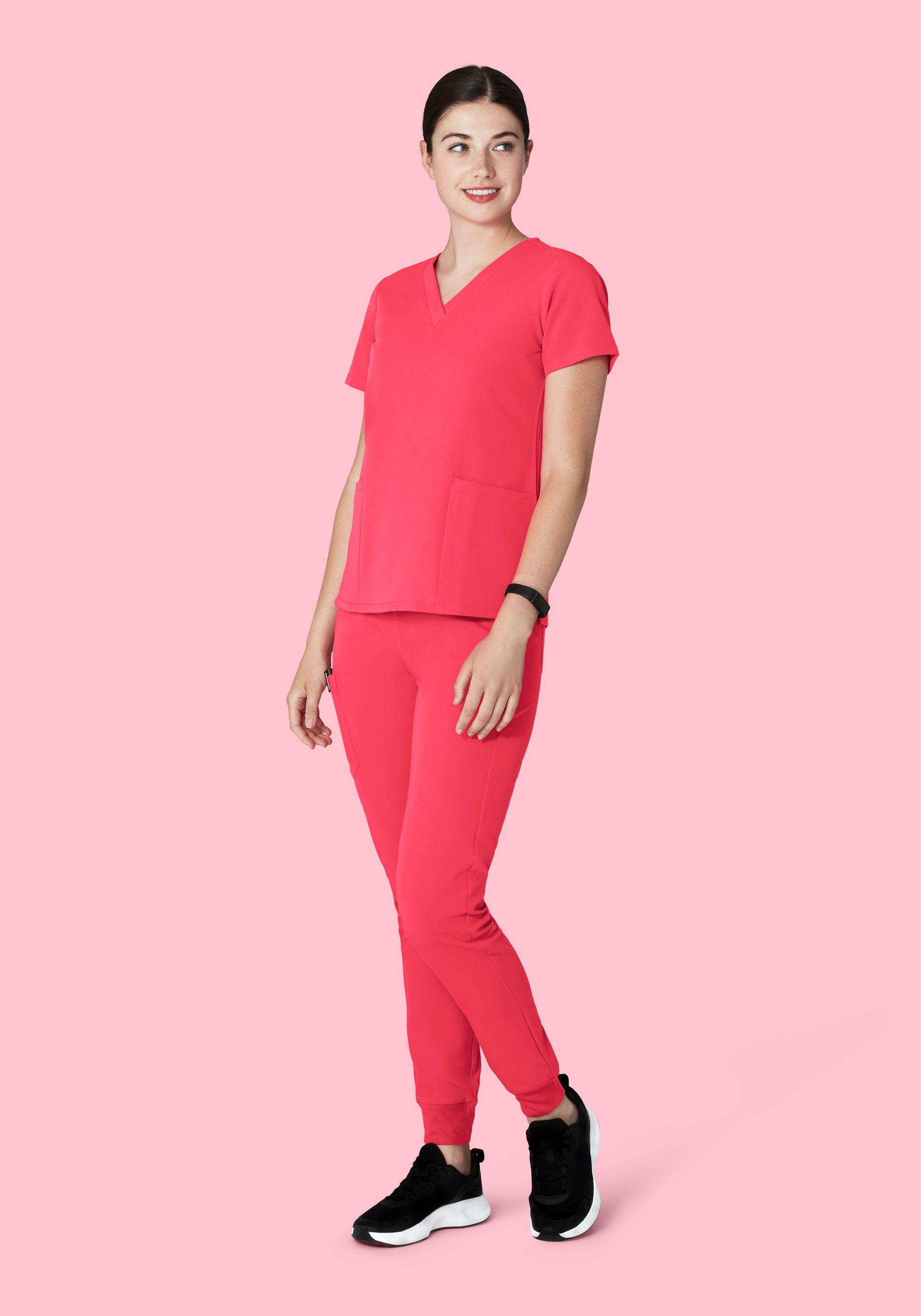 6 Pocket Top Paradise Pink