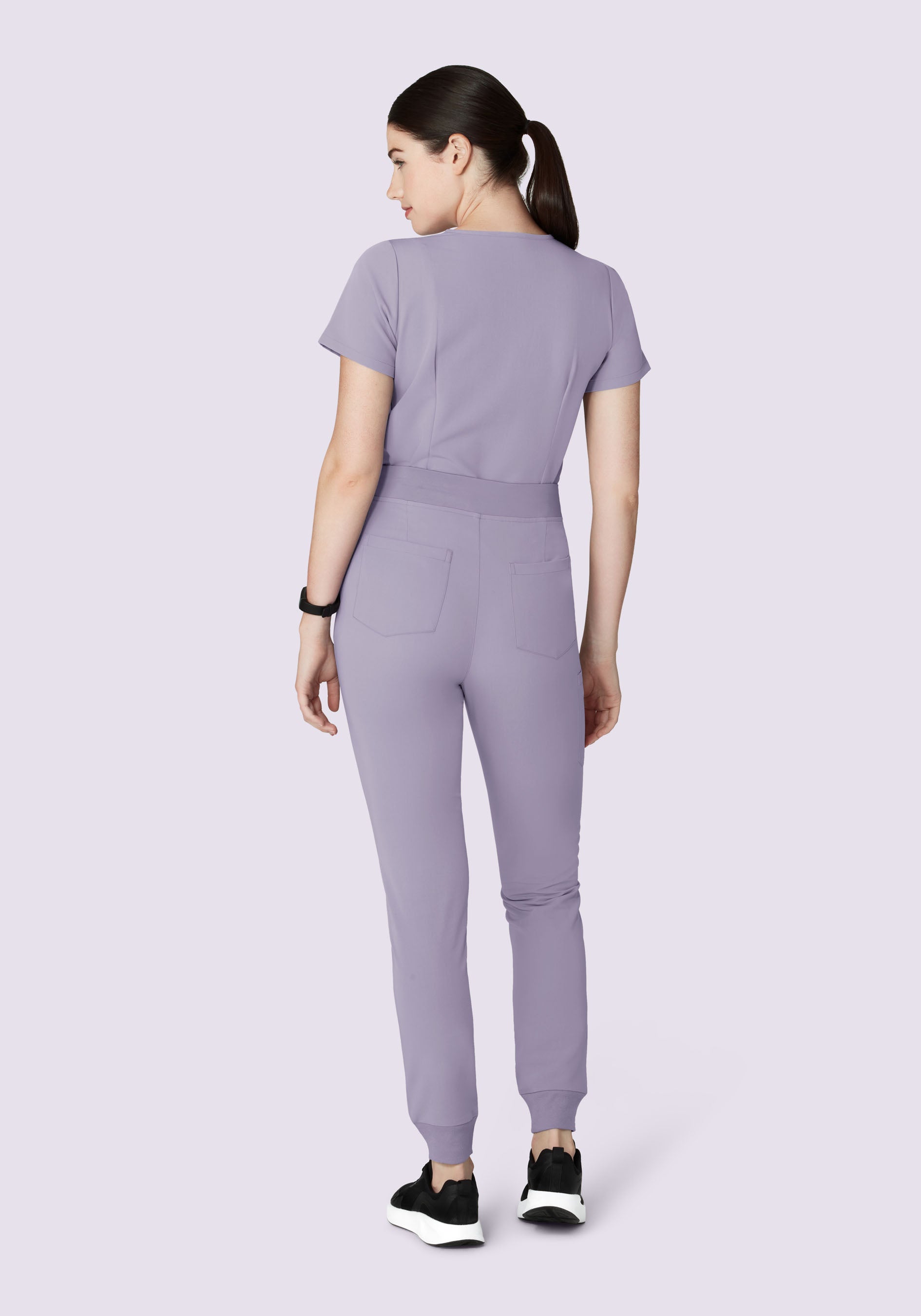 High Waisted Joggers Ube