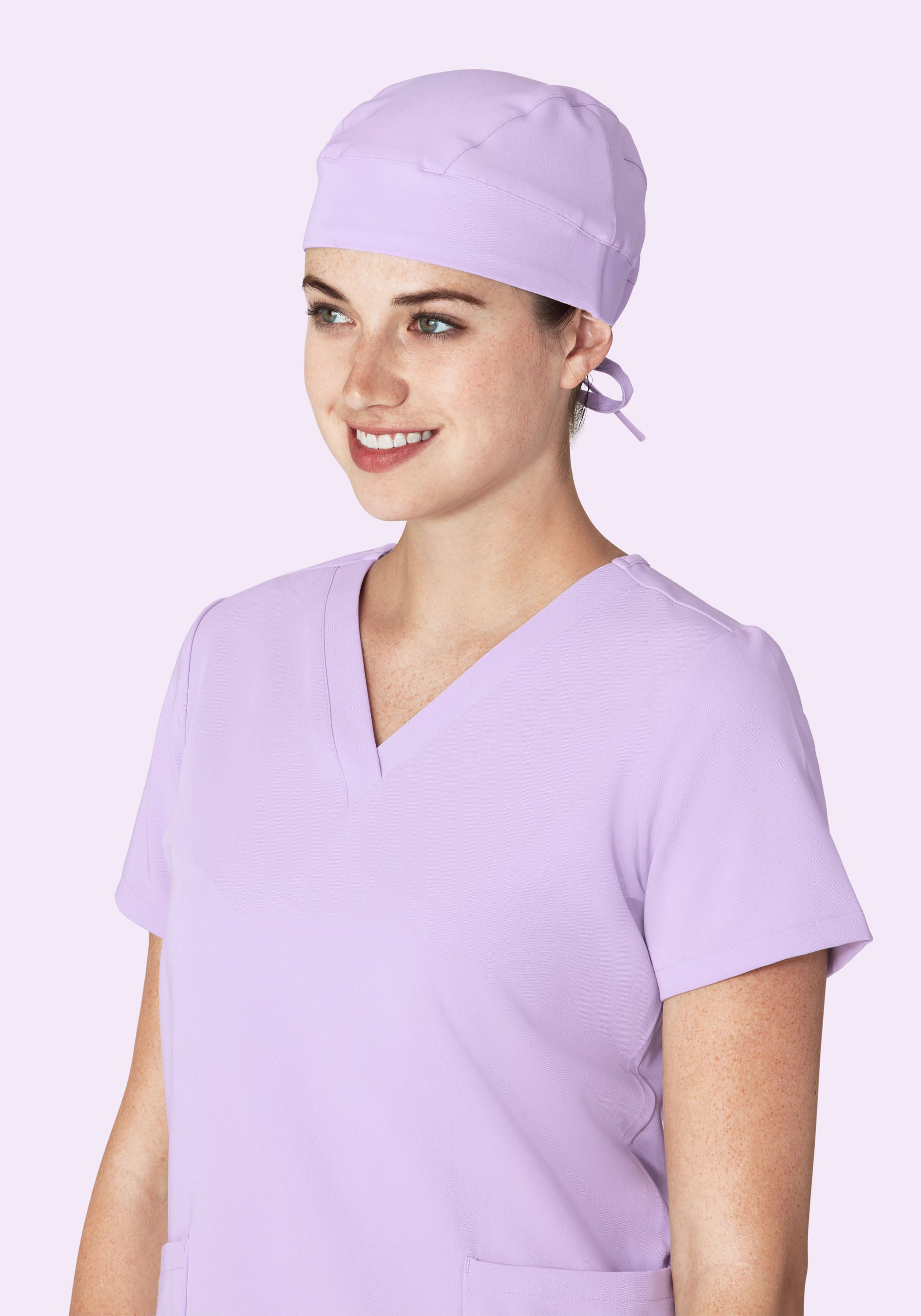 Contemporary Scrub Cap Cool Lavender