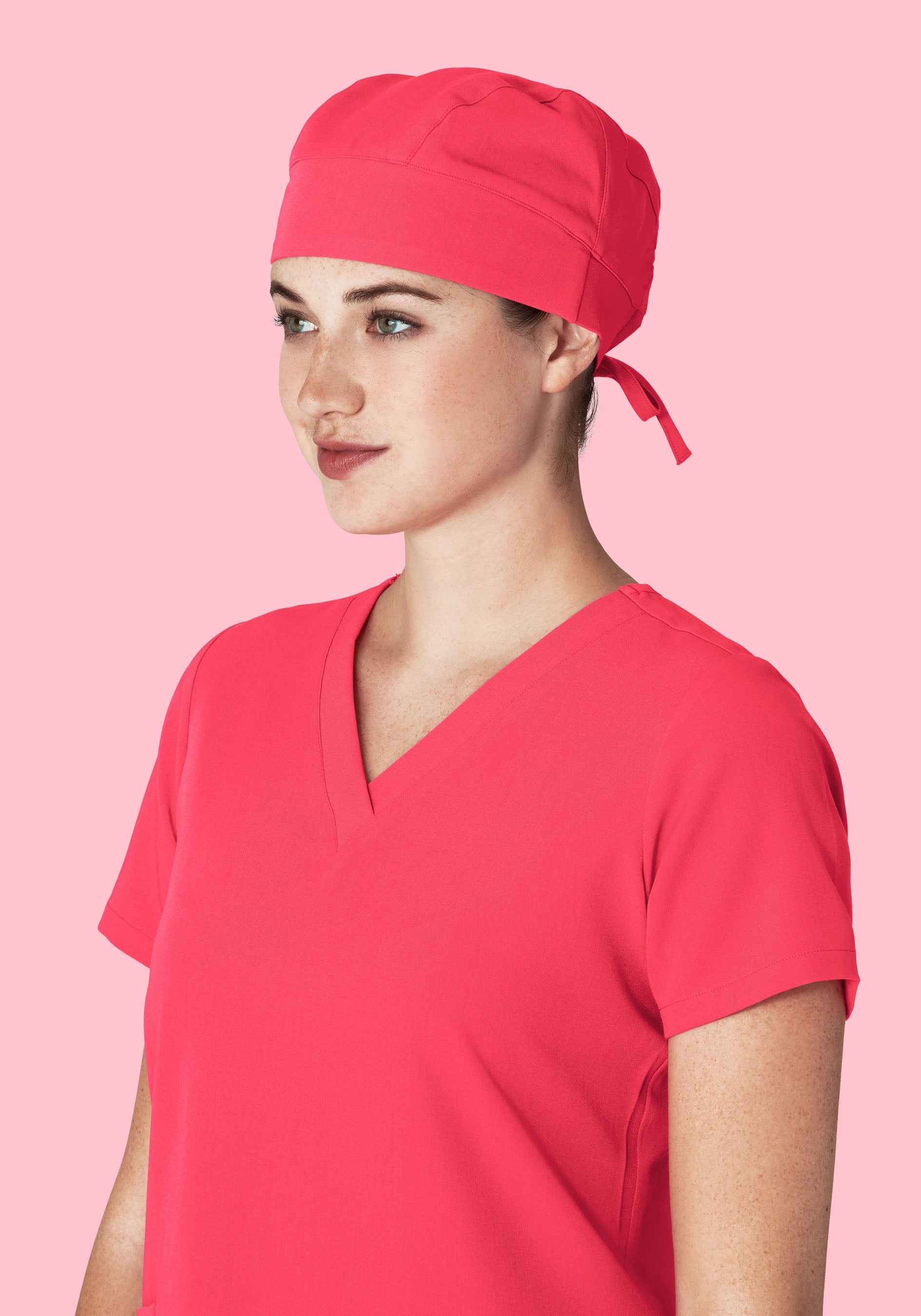 Contemporary Scrub Cap Paradise Pink