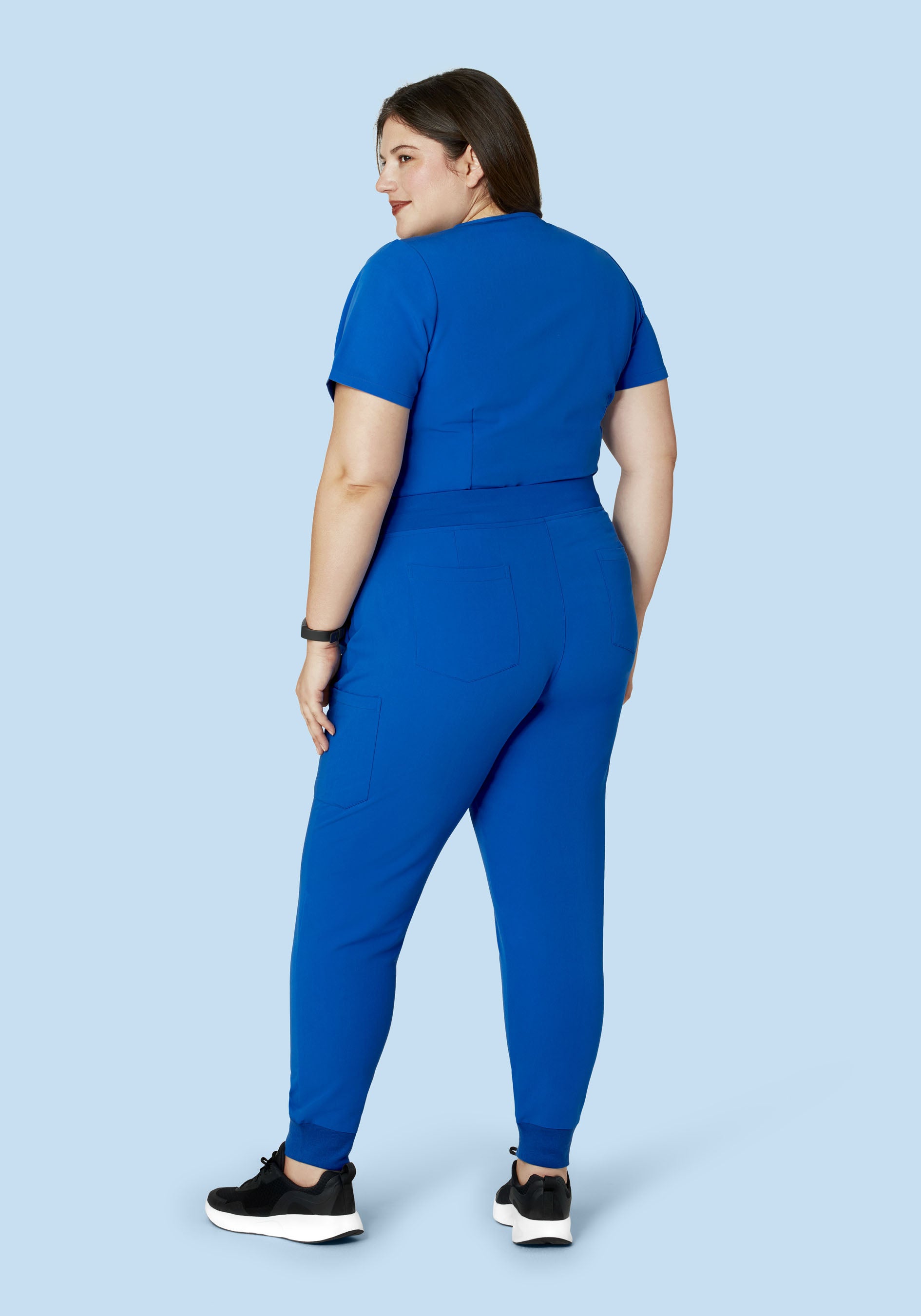 9 Pocket Joggers Cobalt