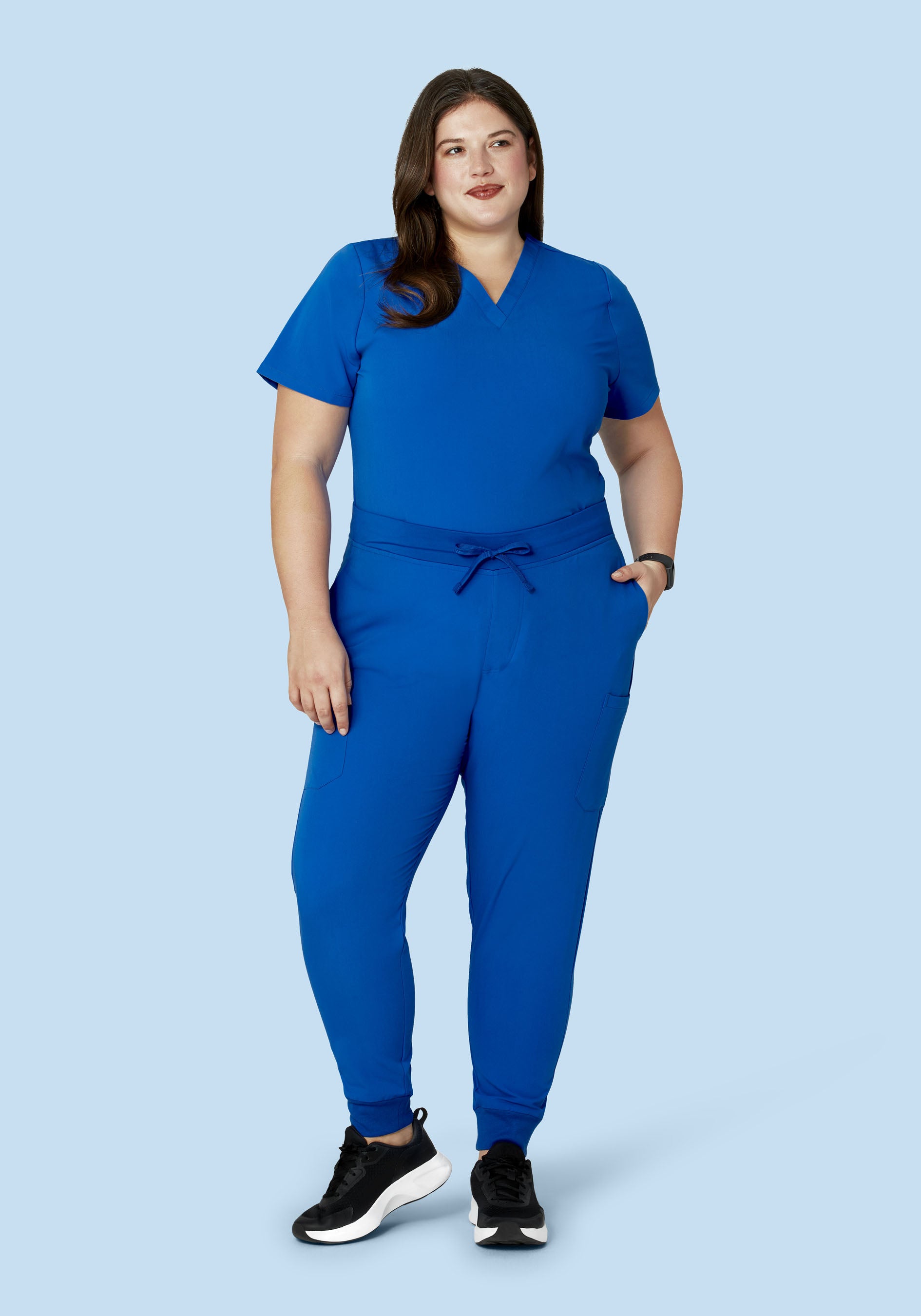 9 Pocket Joggers Cobalt