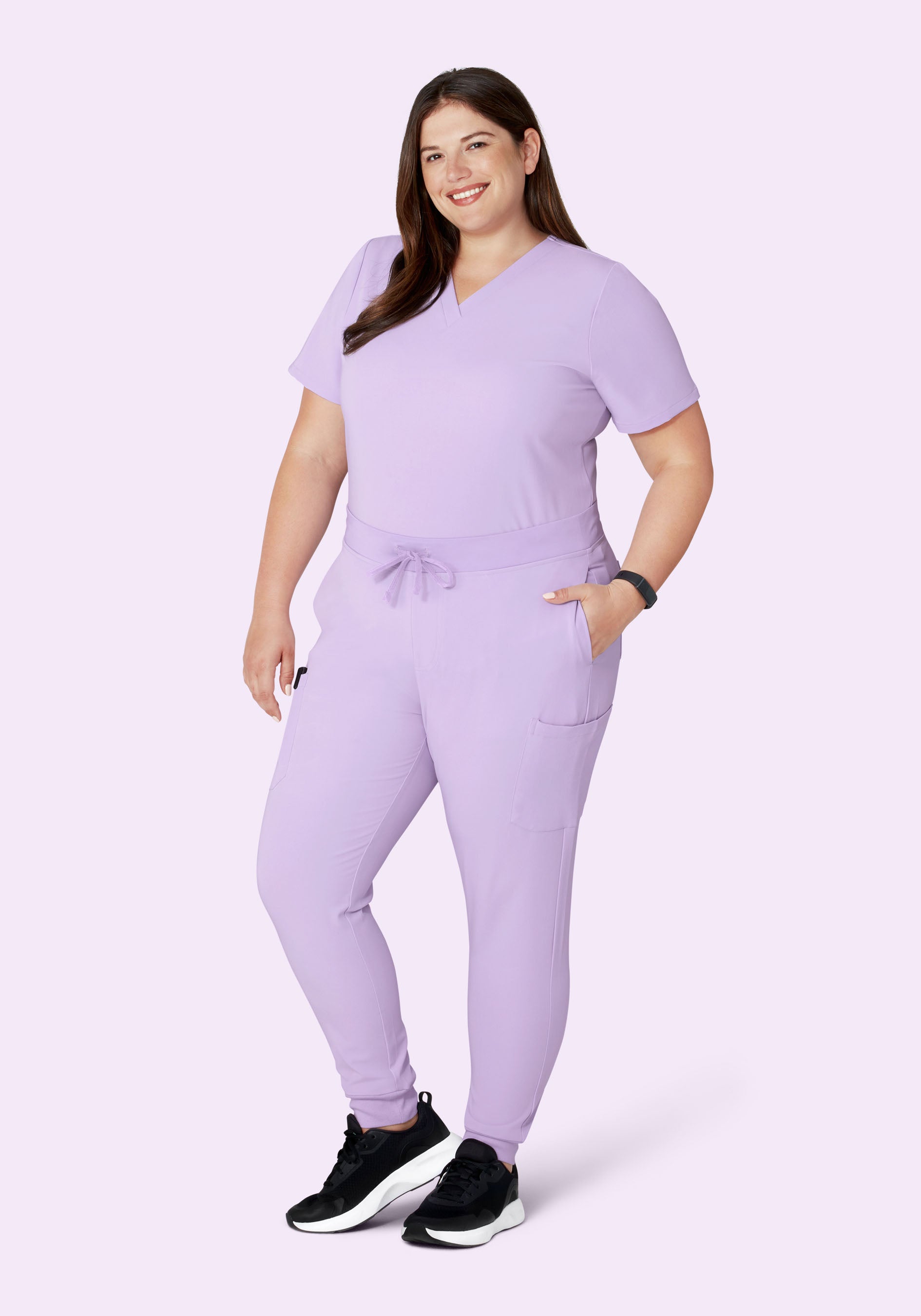 9 Pocket Joggers Cool Lavender