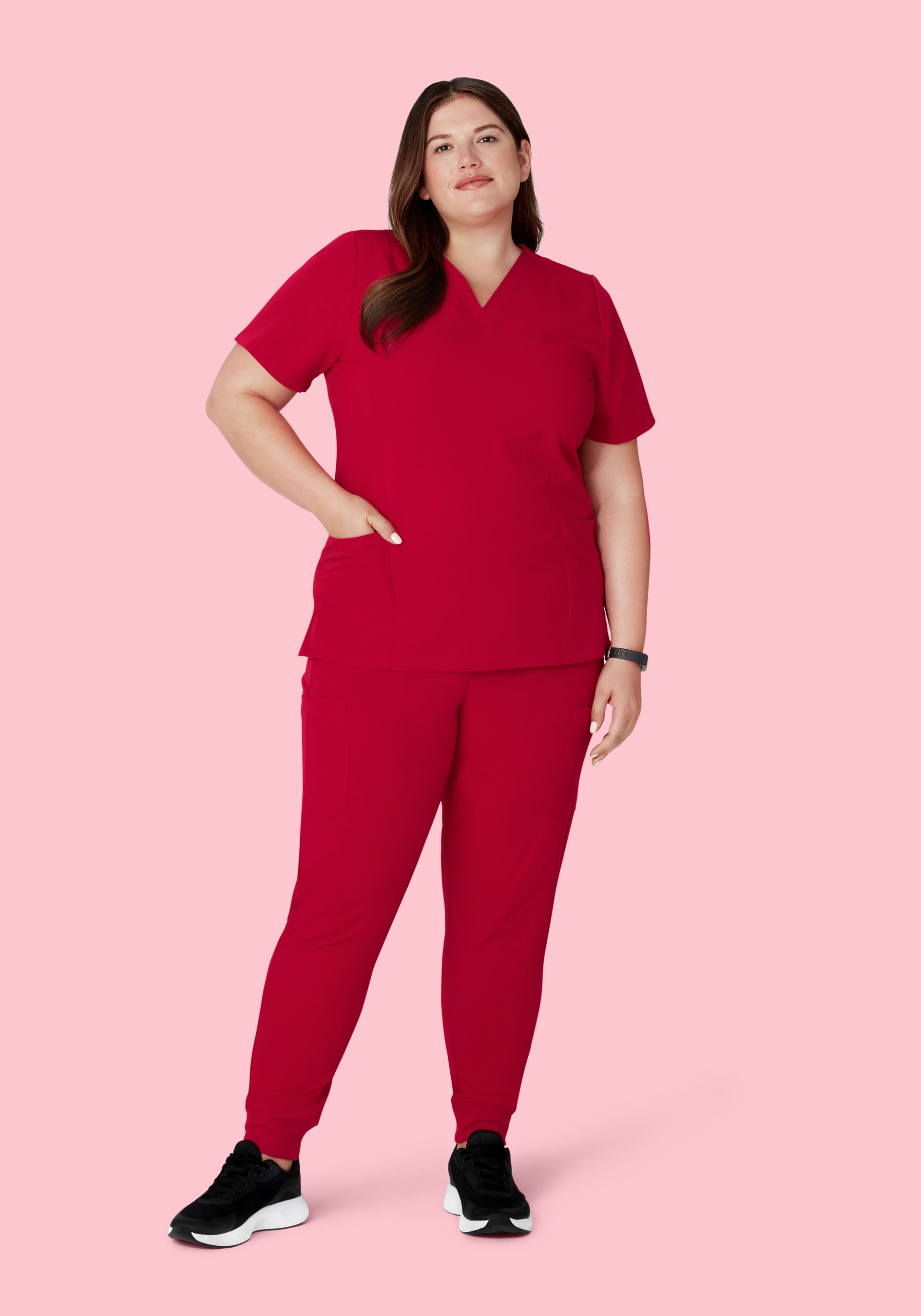 6 Pocket Top Crimson