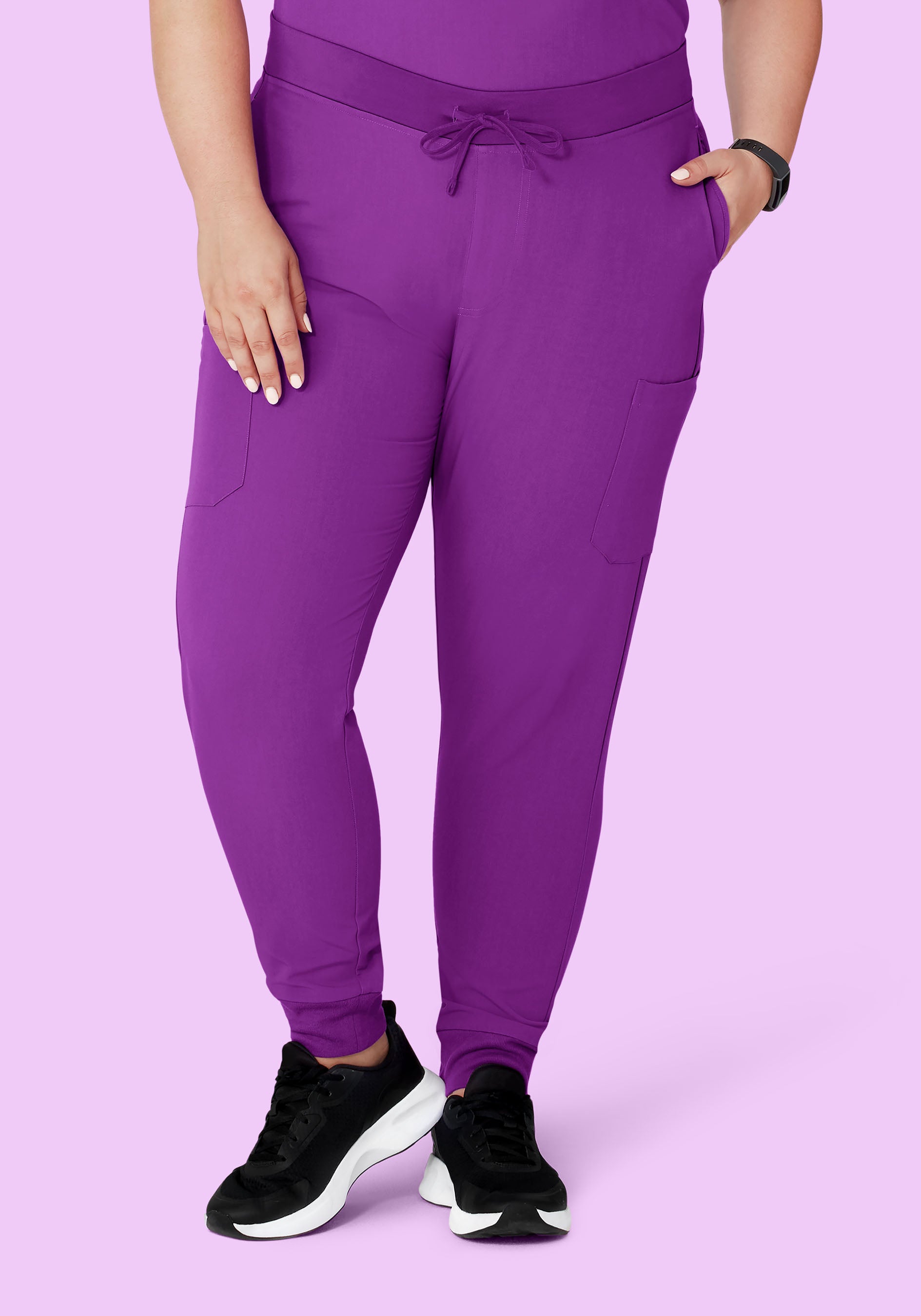 9 Pocket Joggers Cyber Grape